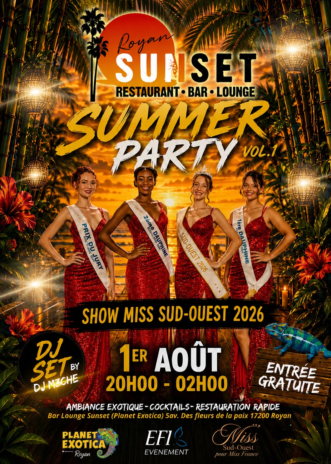 Sun Set - Planet Exotica Royan