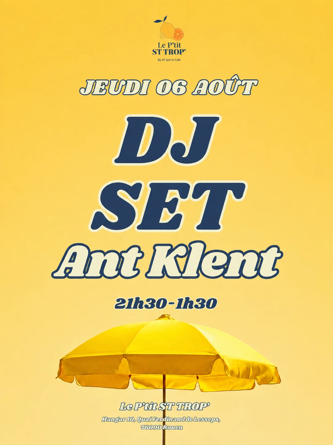 Le P'tit St Trop' : Ant Klent