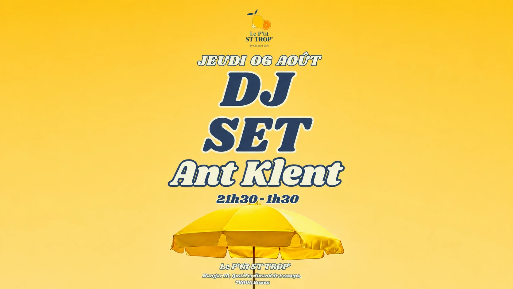 Le P'tit St Trop' : Ant Klent