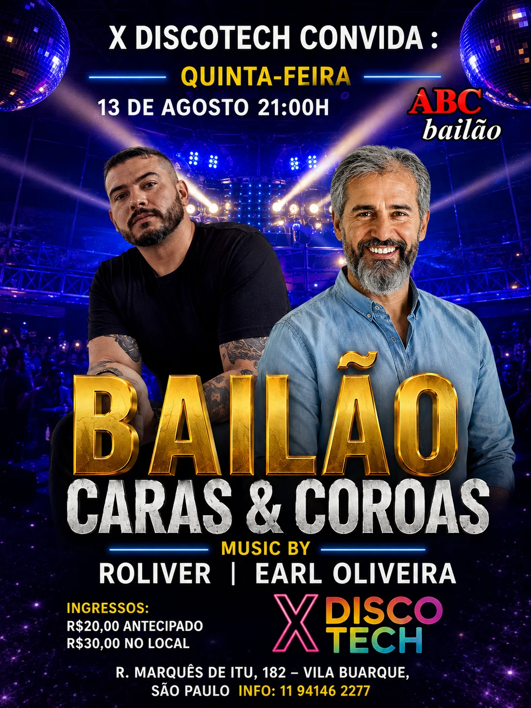 Bailão Caras & Coroas