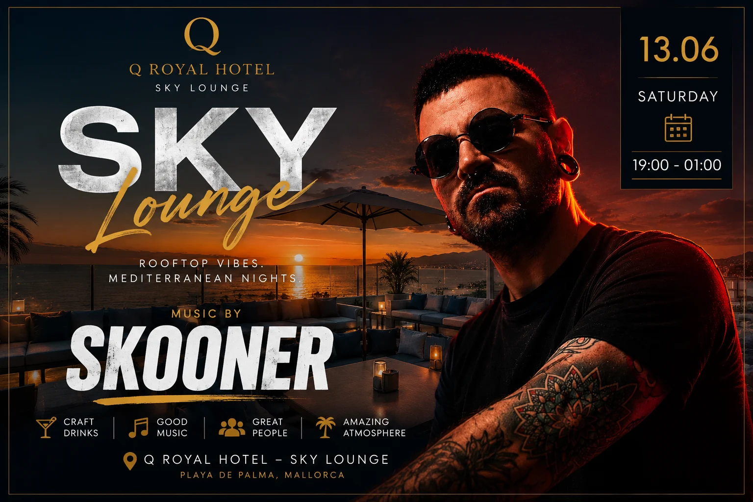 Sky Lounge Rooftop Sessions Skooner