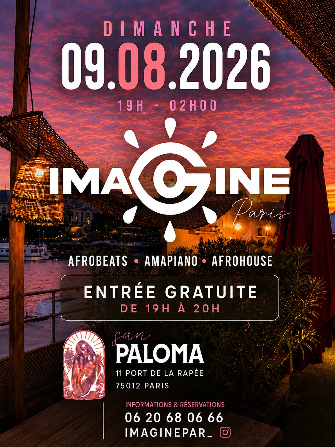 Imagine Paris - Dimanche 9 Août