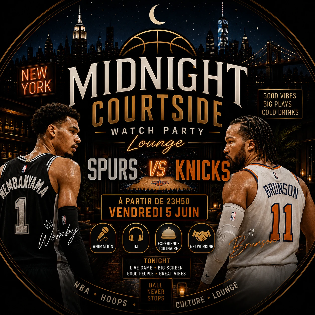 Midnight Courtside