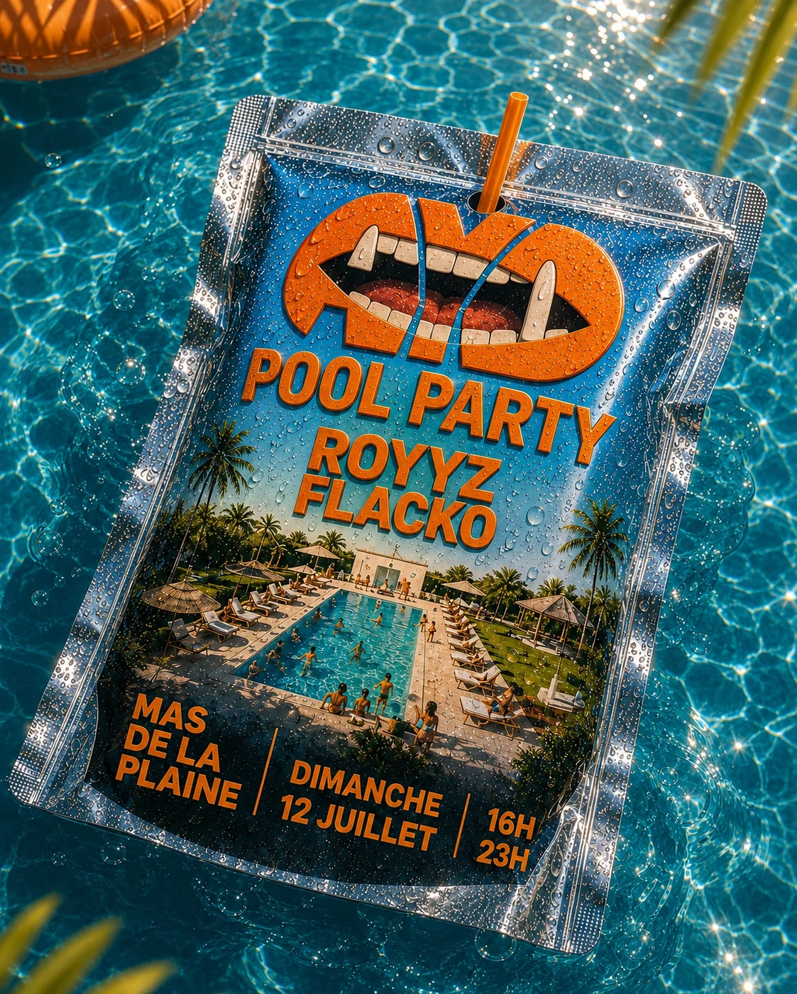 Ayo Pool Party | Mas De La Plaine