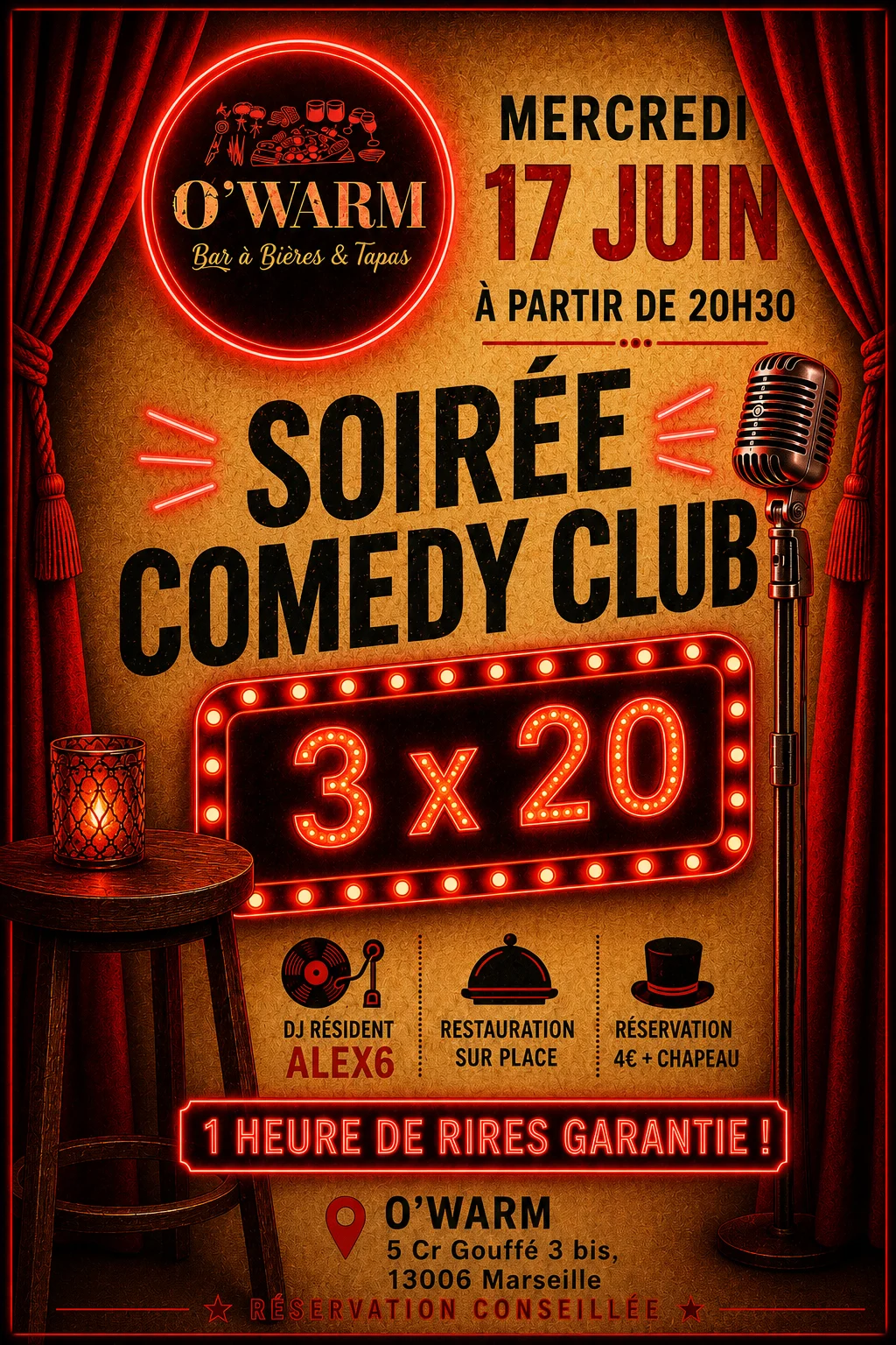 Stand Up O'warm Marseille
