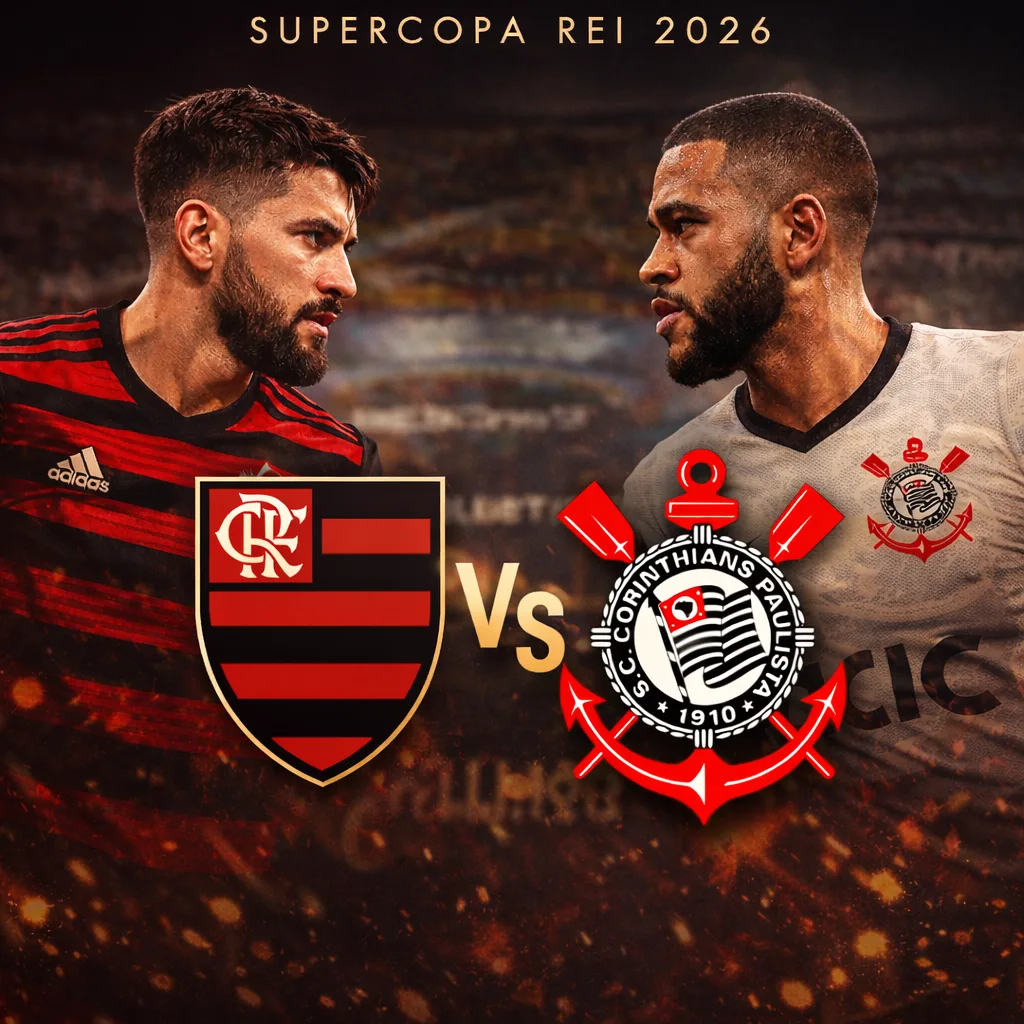 Flamengo X Corinthians - Final Supercopa Rei 2026