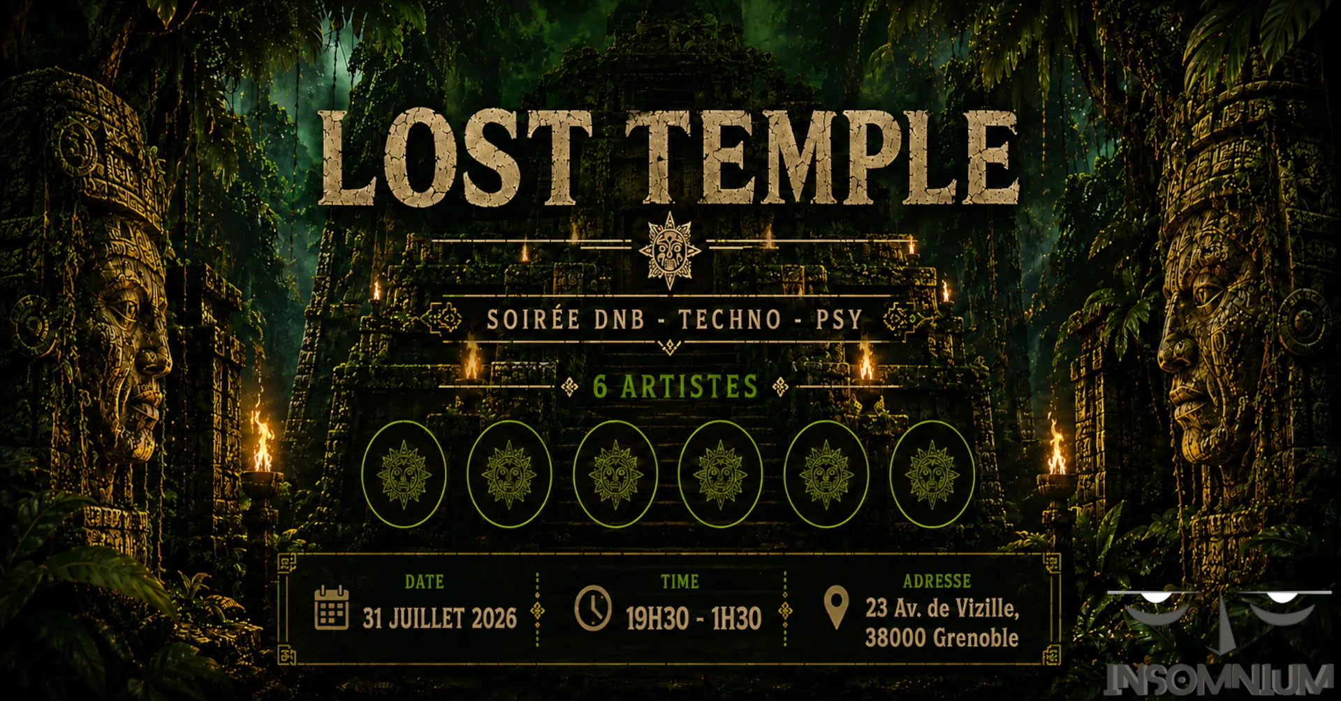 Apéromix - Lost Temple