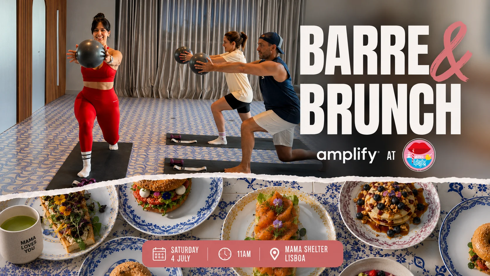 Amplify Barre & Brunch At Mama Lisboa