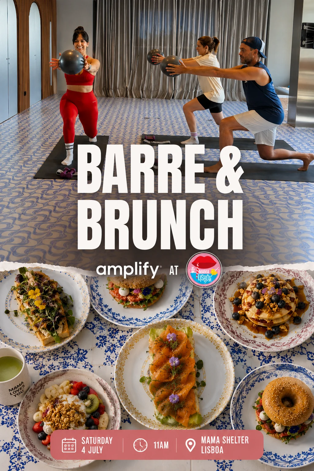 Amplify Barre & Brunch At Mama Lisboa
