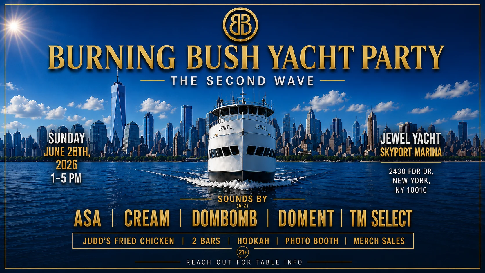 Burning Bush Yacht Party: The Second Wave