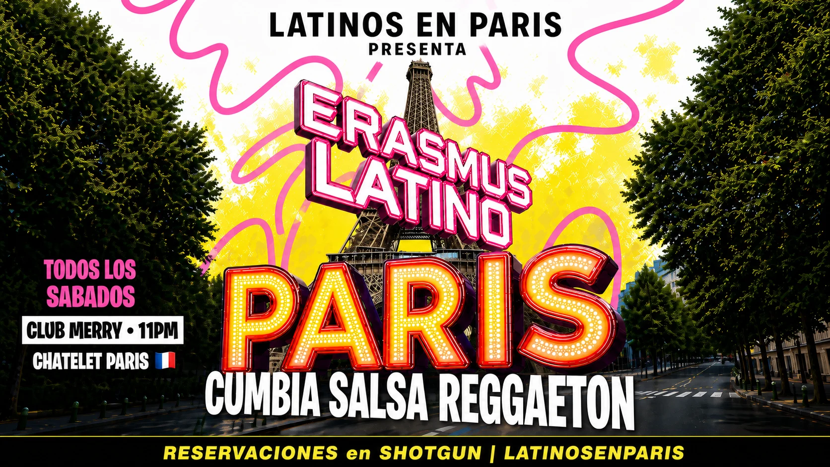 Fiesta Latina En Paris - Free Entry