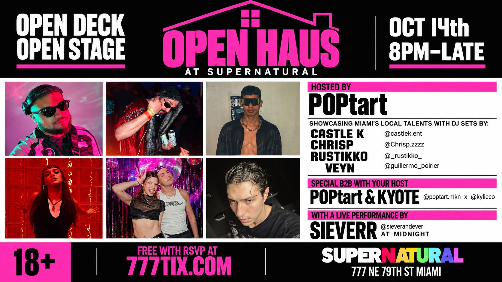 Open Haus: Open Deck Open Stage