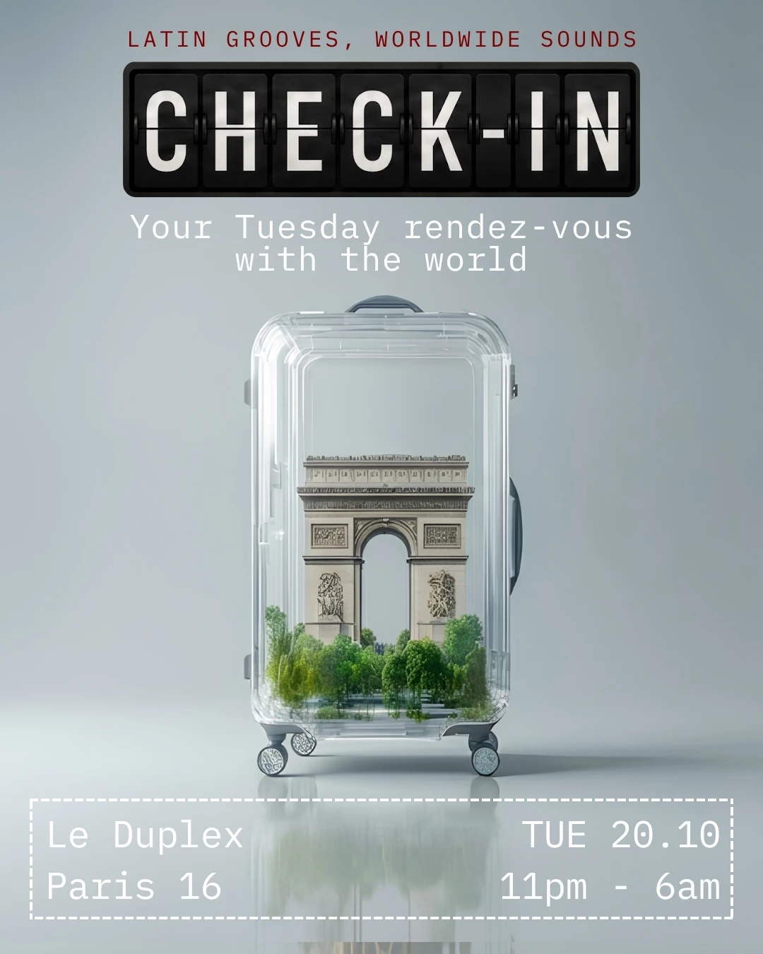 Erasmus — Check-In — Duplex — Flight 009: Paris