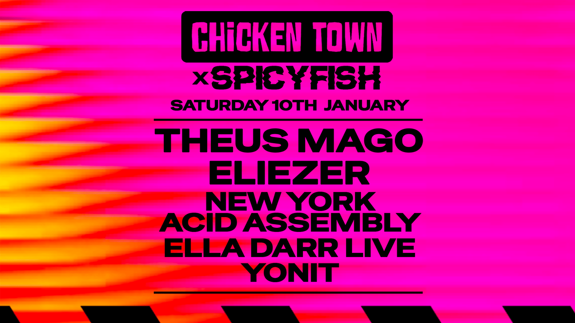Chicken Town X Spicyfish @ Eden Nyc