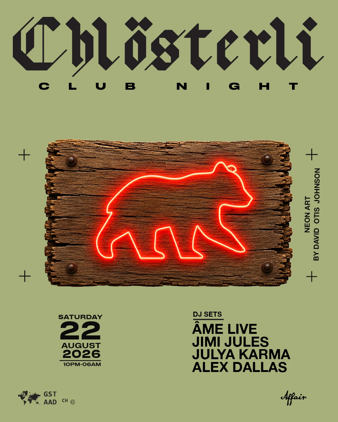 Chlösterli Club Night