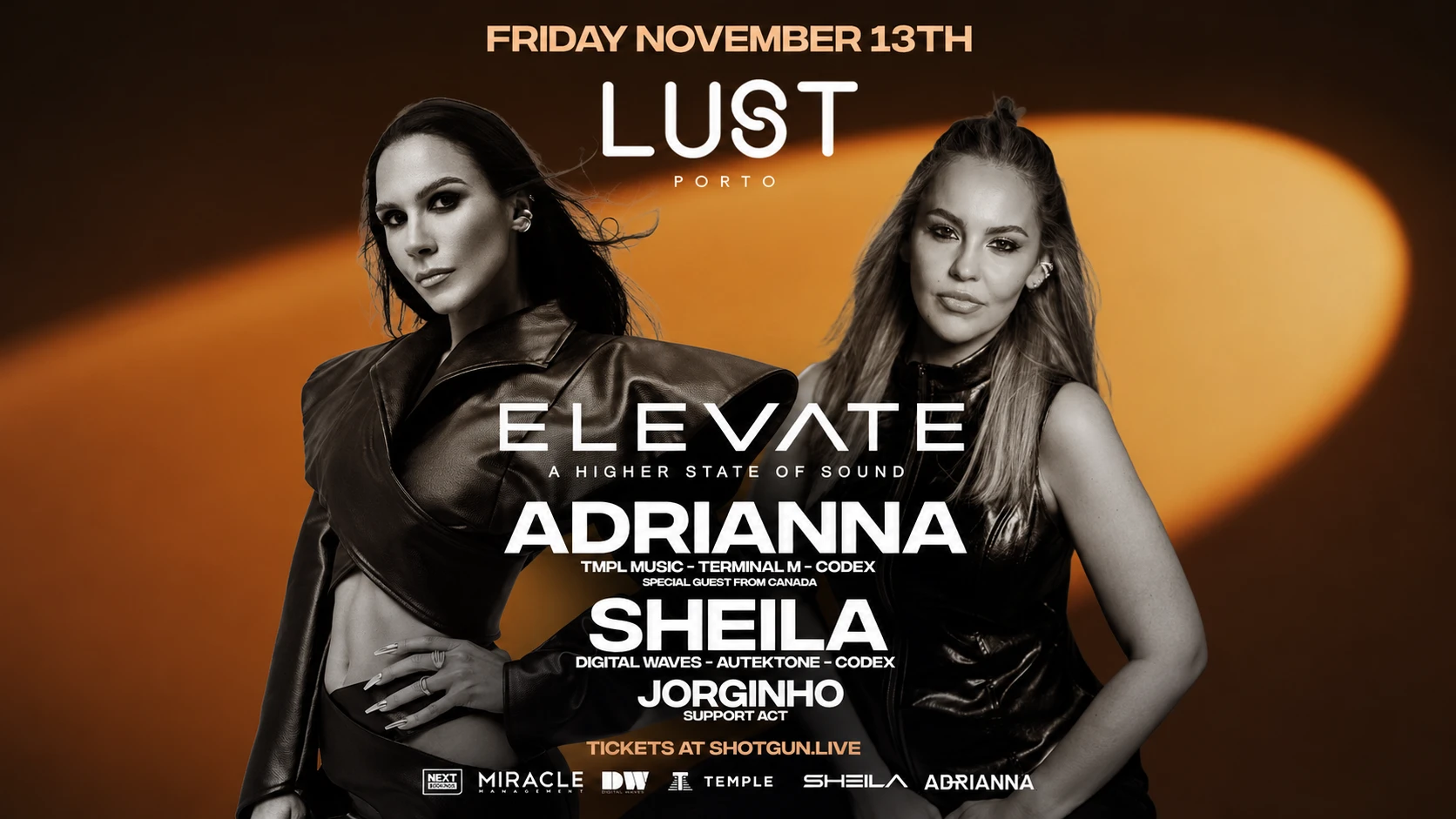 Adrianna (Ca) + Sheila At Lust Porto | Friday, November 13th