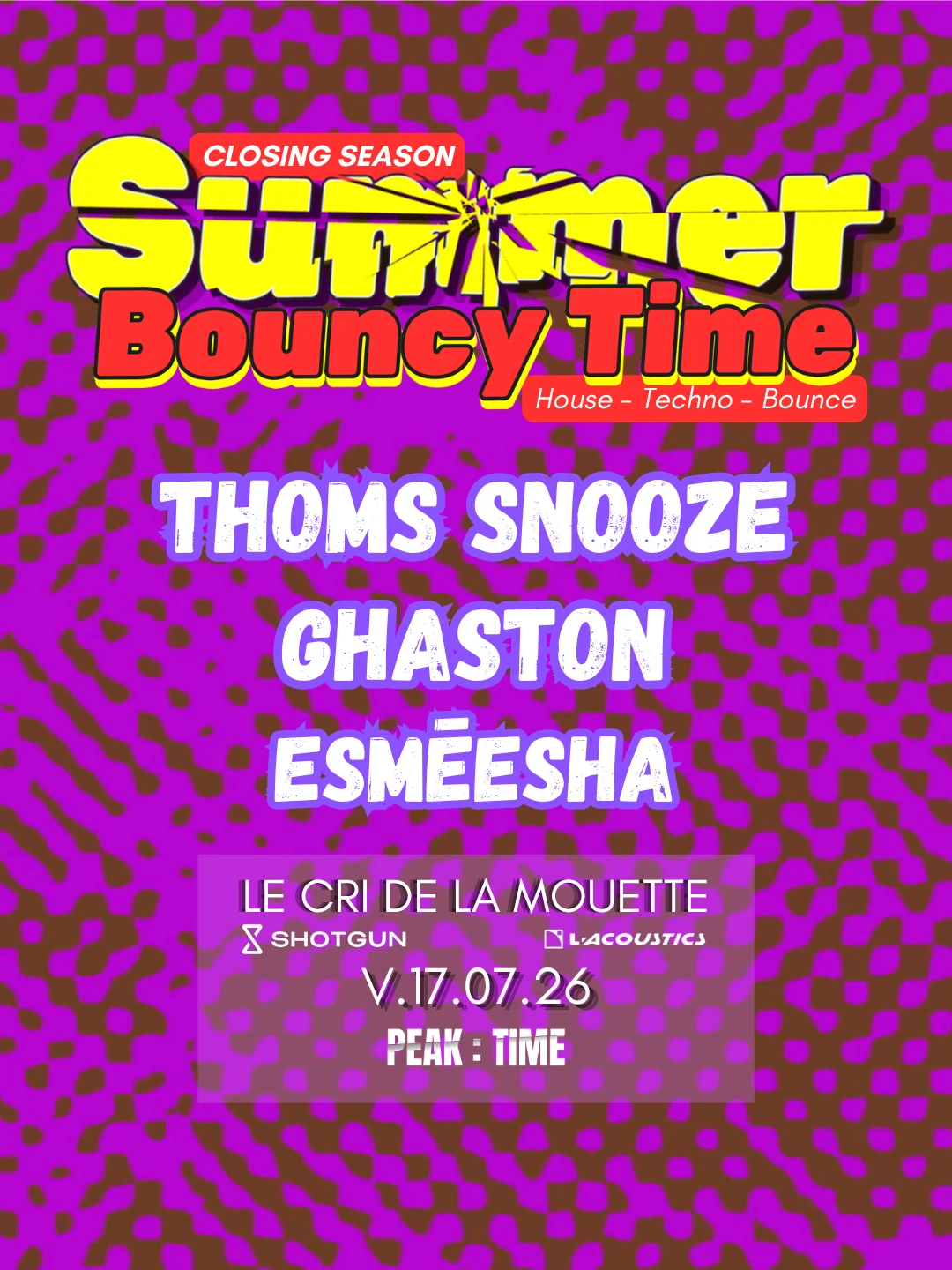 Summer Bouncy Time - Closing Season
