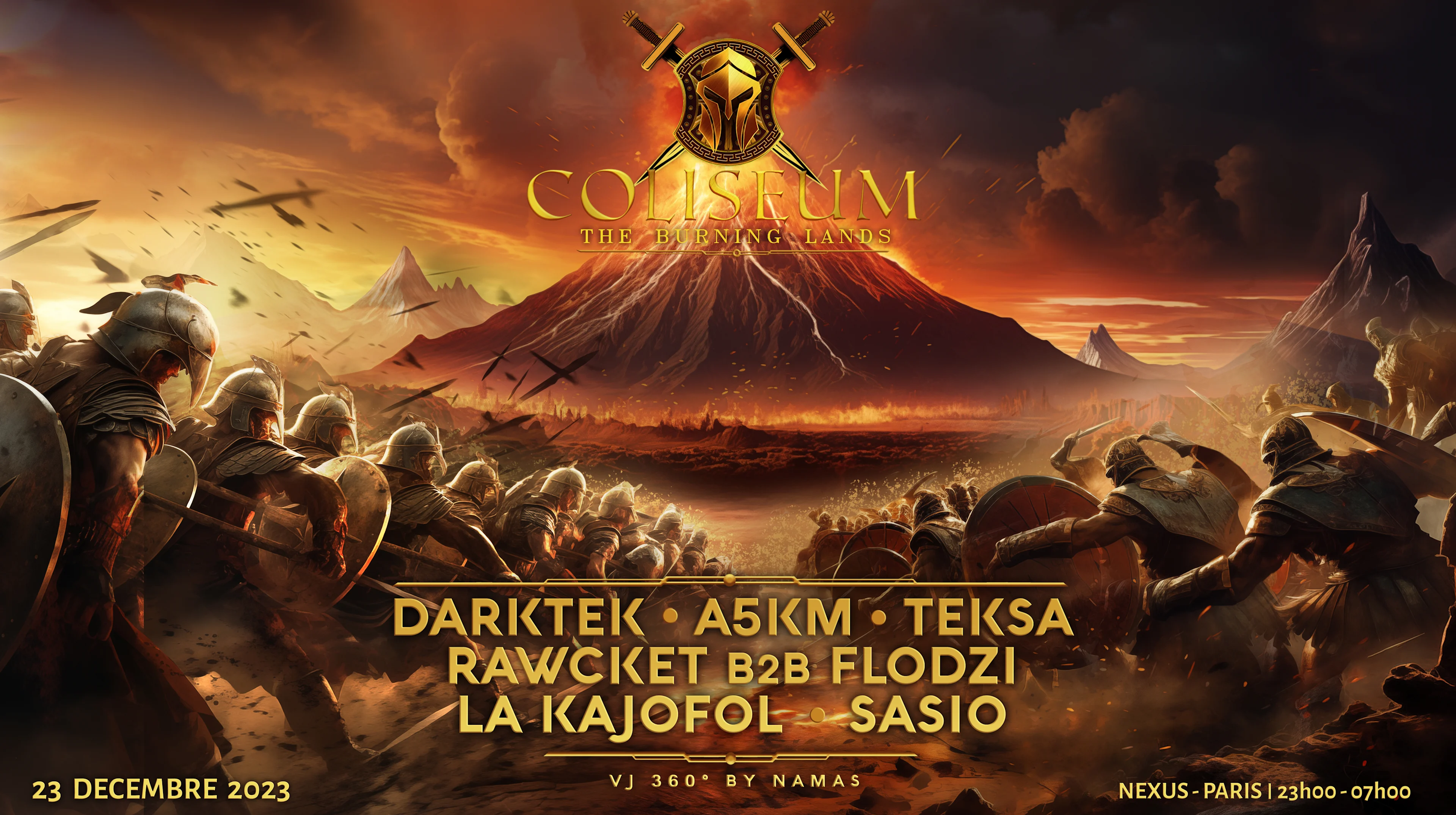 Coliseum - The Burning Lands
