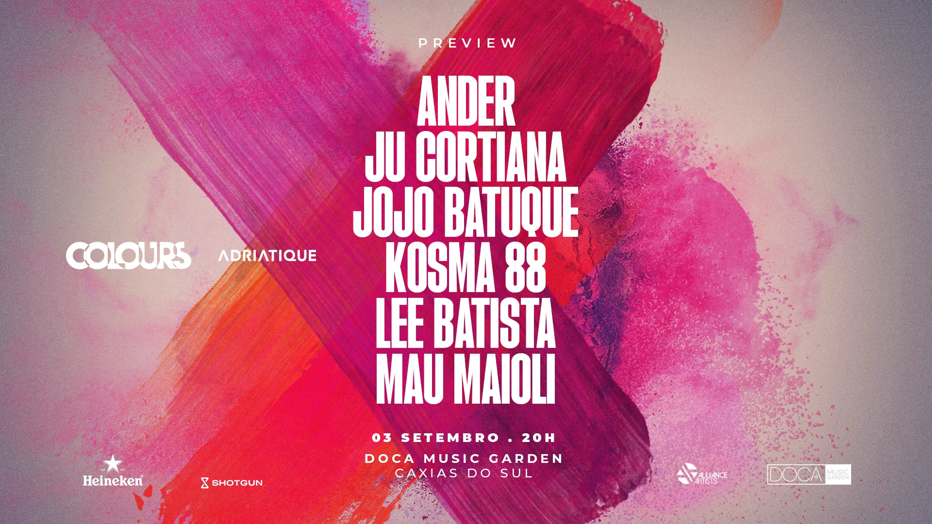 Preview Colours Adriatique @ Doca