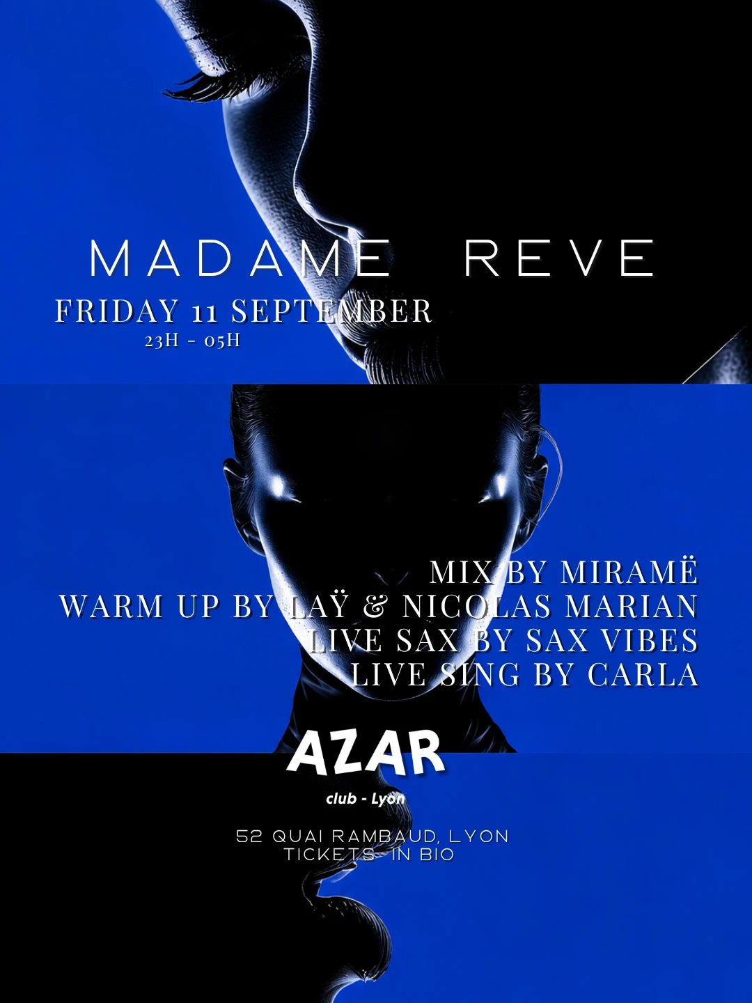 Madame Reve - Azar Club - 11.09.2026