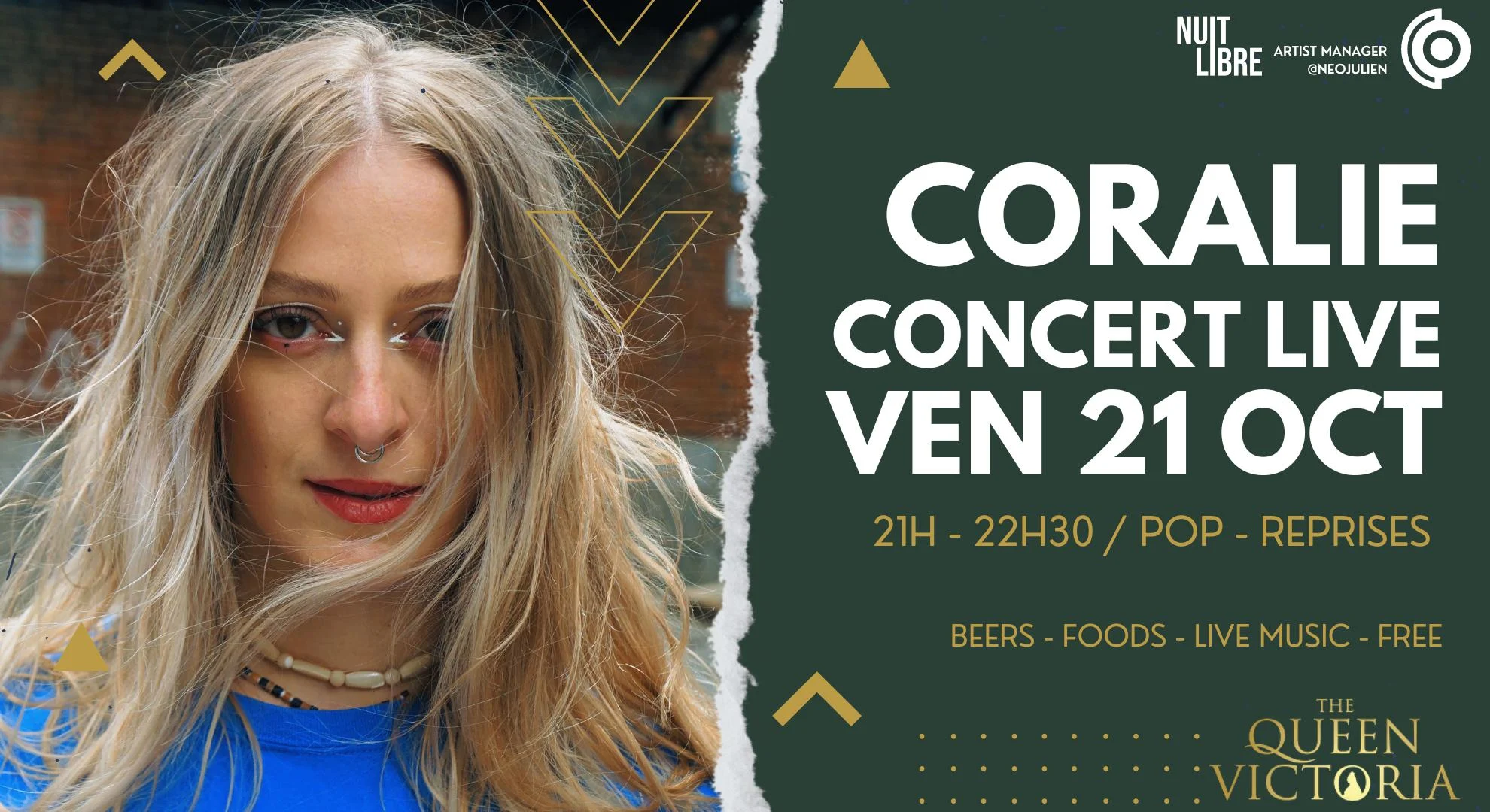 🎤 Concert Live - Coralie X Queen Victoria 🎤