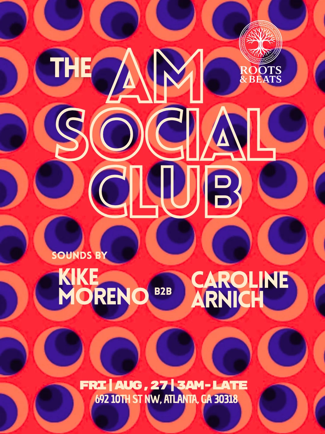 Am Social Club | Kike Moreno B2b Caroline Arnich
