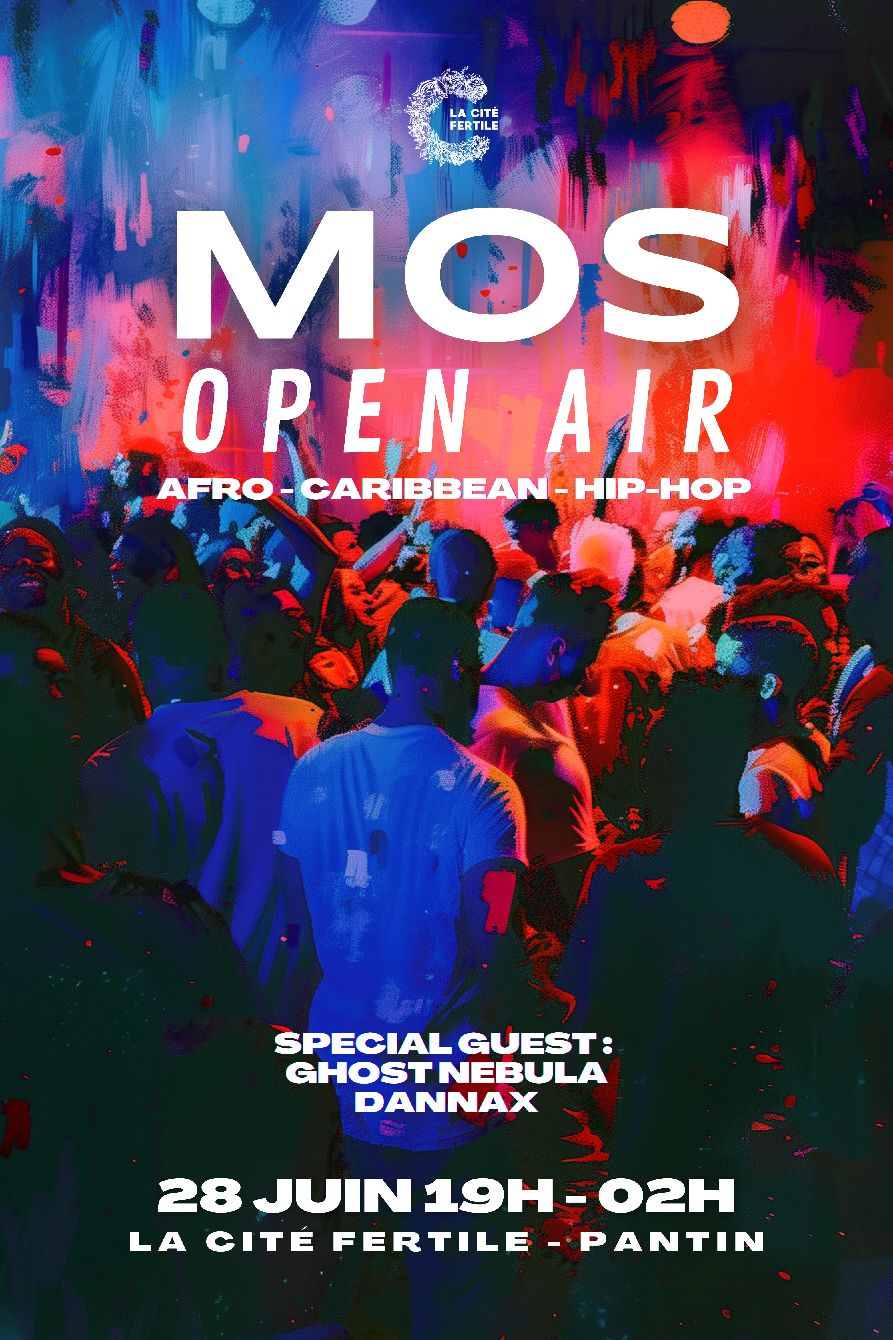 Le Mos Open Air : Afro  Caribbean  Hip-Hop @ La Cite Fertile