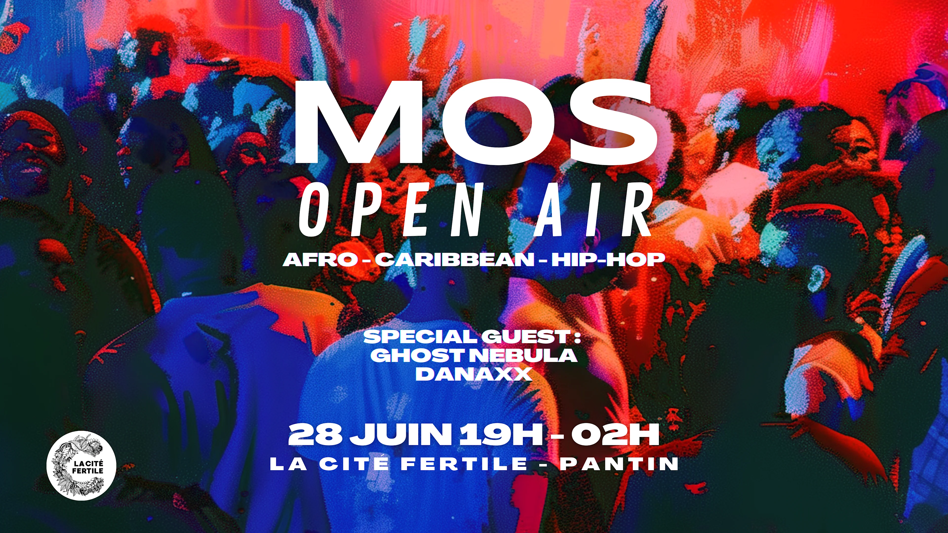 Le Mos Open Air : Afro  Caribbean  Hip-Hop @ La Cite Fertile
