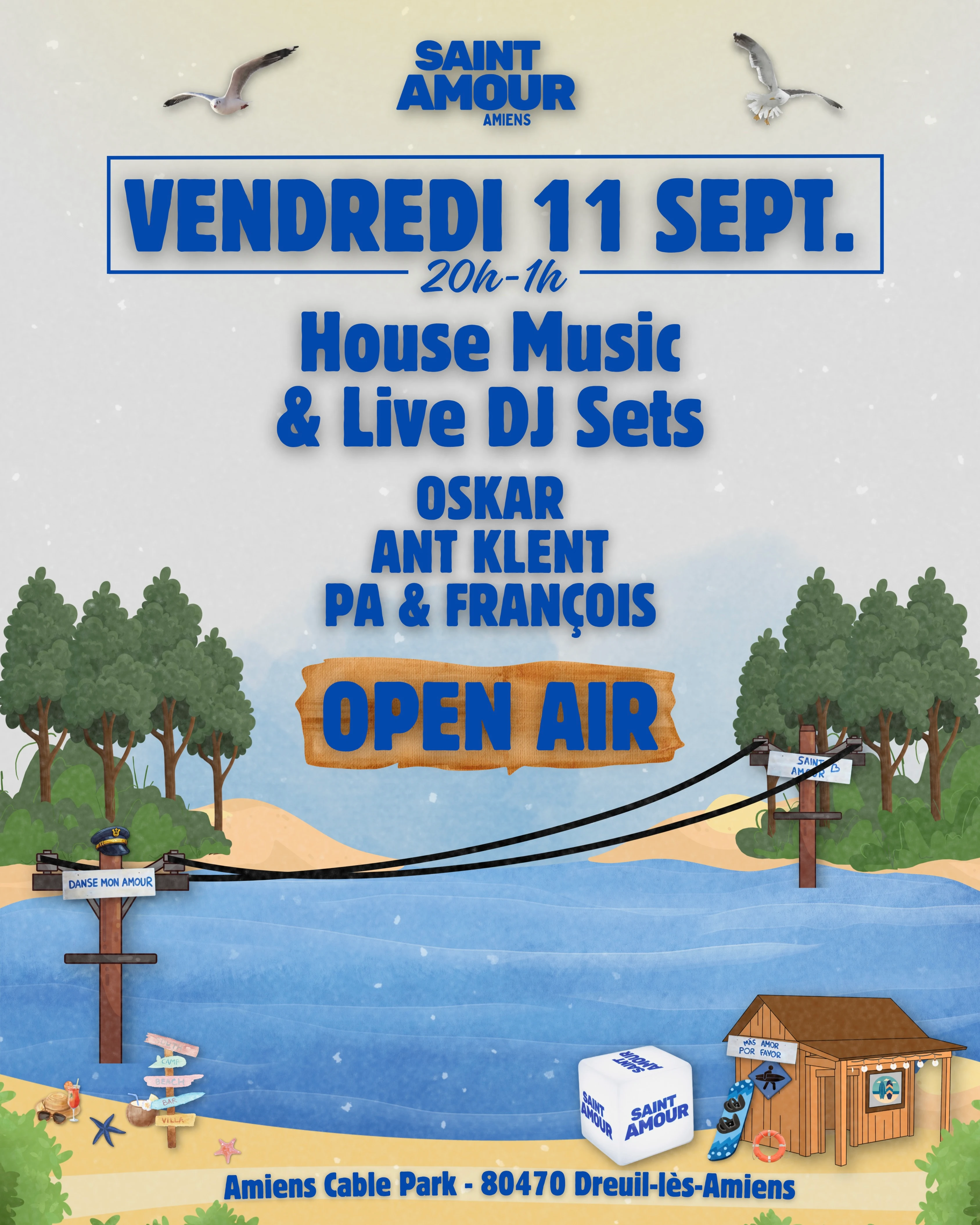 Saint Amour Amiens | Open Air | Vendredi 11 Septembre…