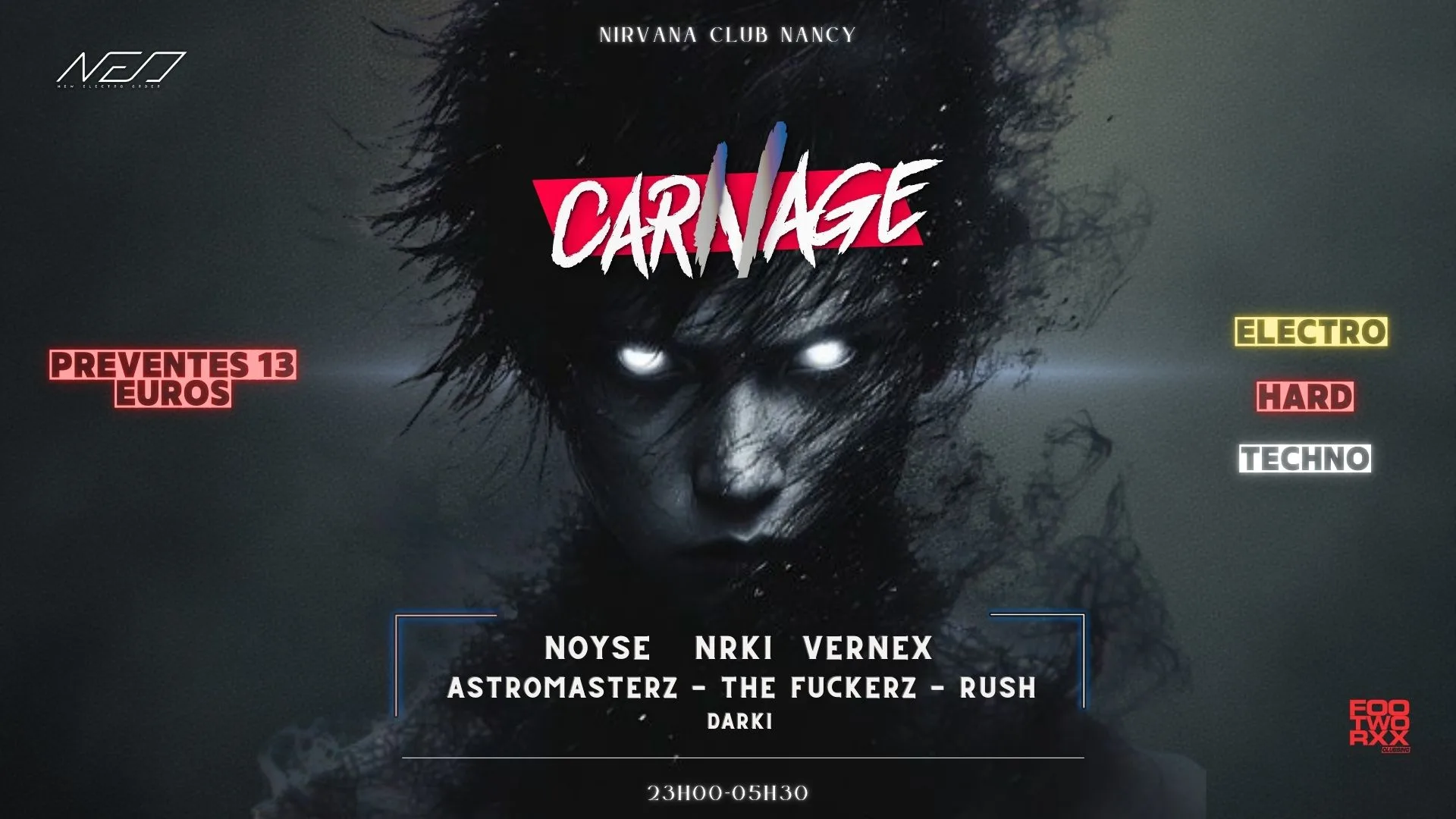 Noyse ,Vernex,Nrki , The Fuckerz & Friends