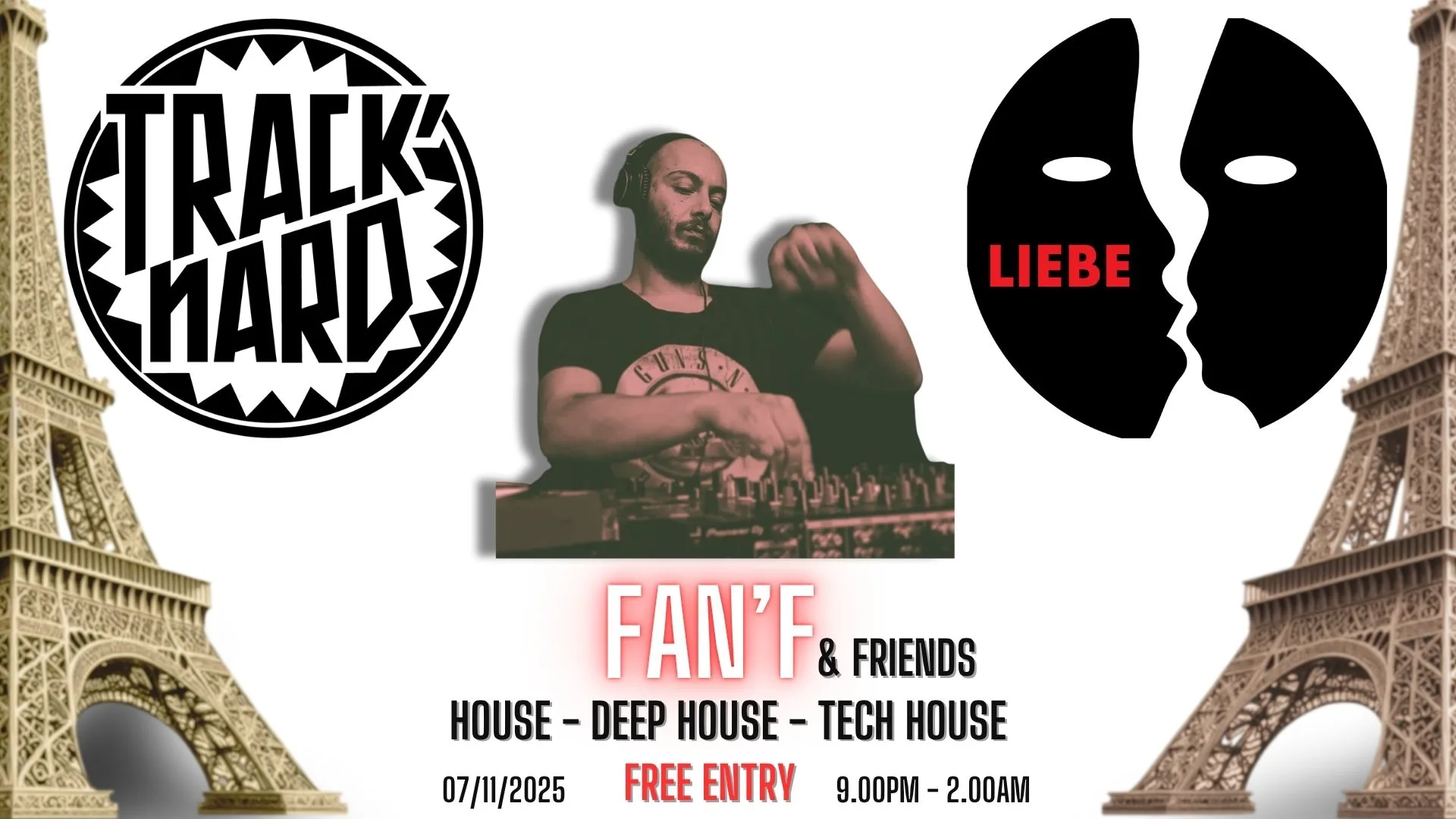 Liebe X Track'nard : Fan'f & Friends