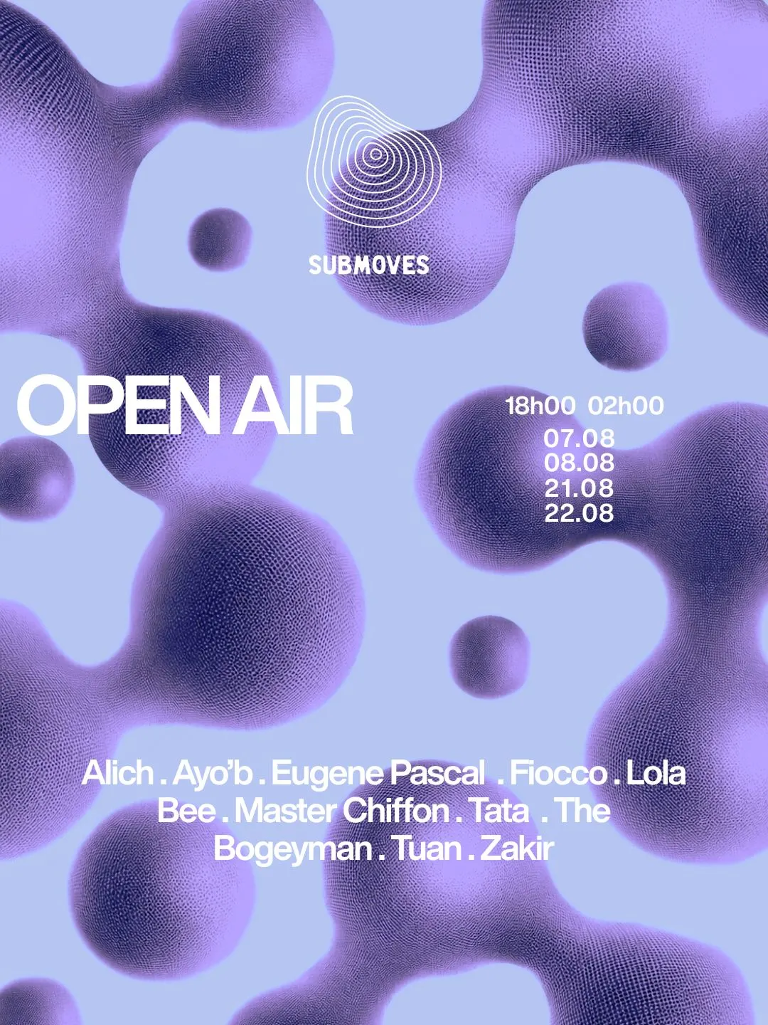 Submoves Open Air W/ Alich . Eugene Pascal (Live)