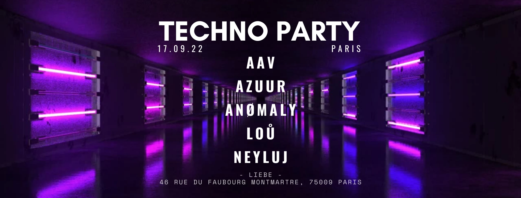 Techno Party - Liebe Paris