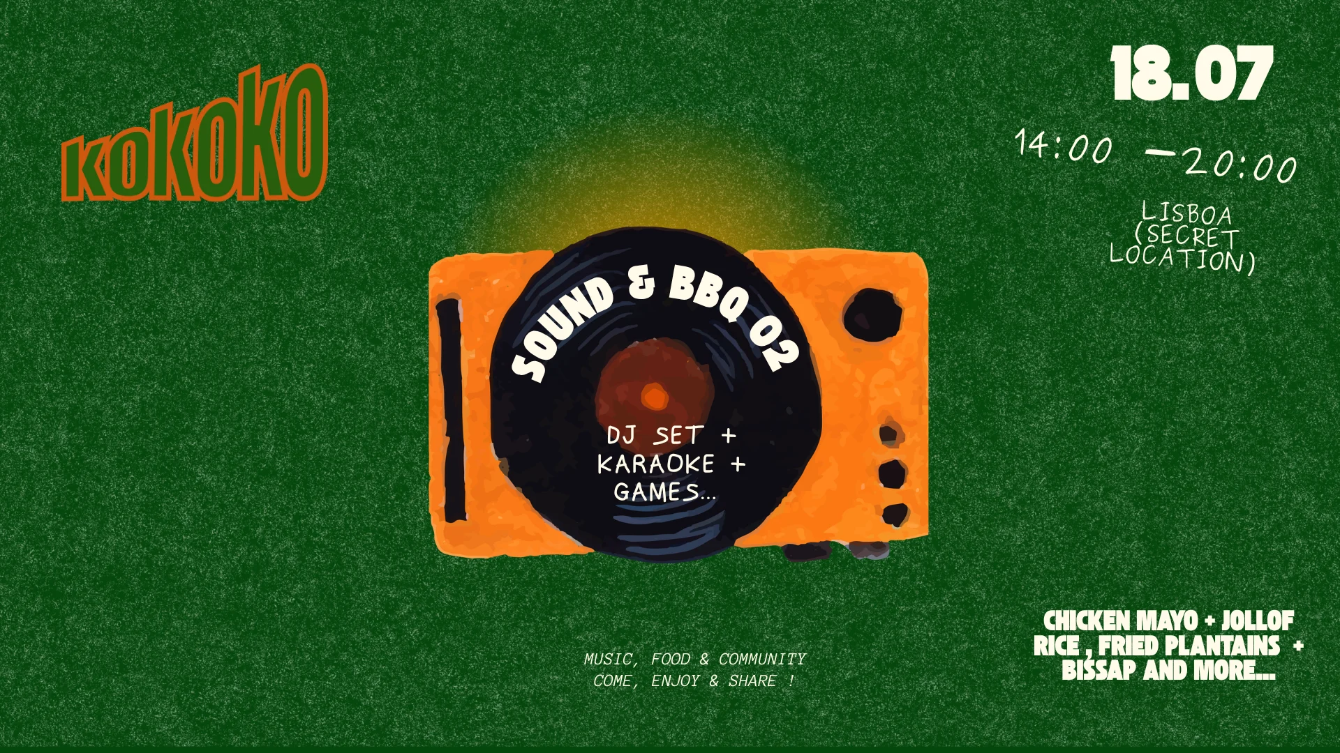 Kokoko : Sound & Bbq 2