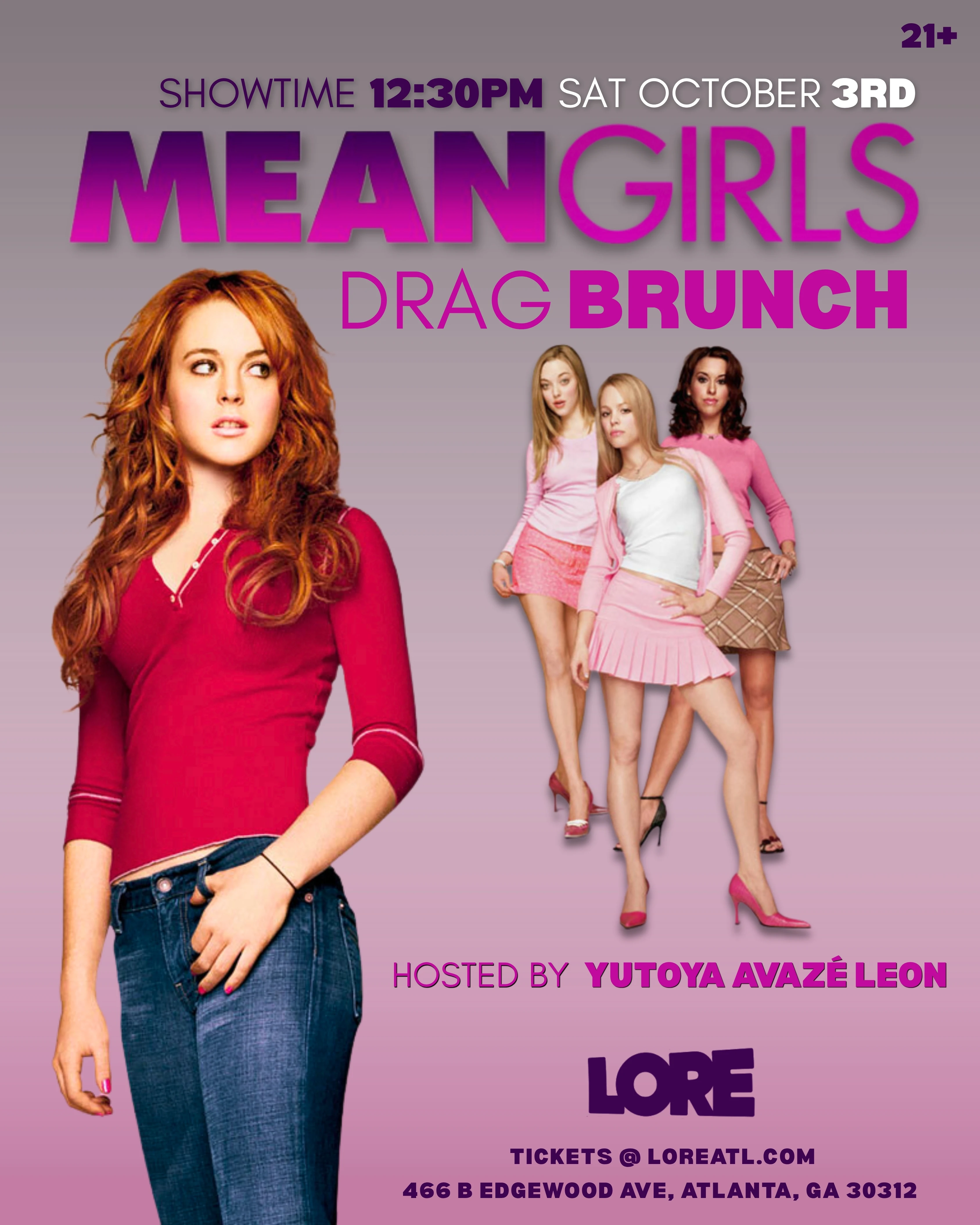Mean Girls Drag Brunch