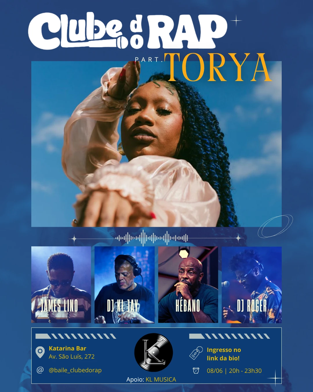 Clube Do Rap - Part. Torya