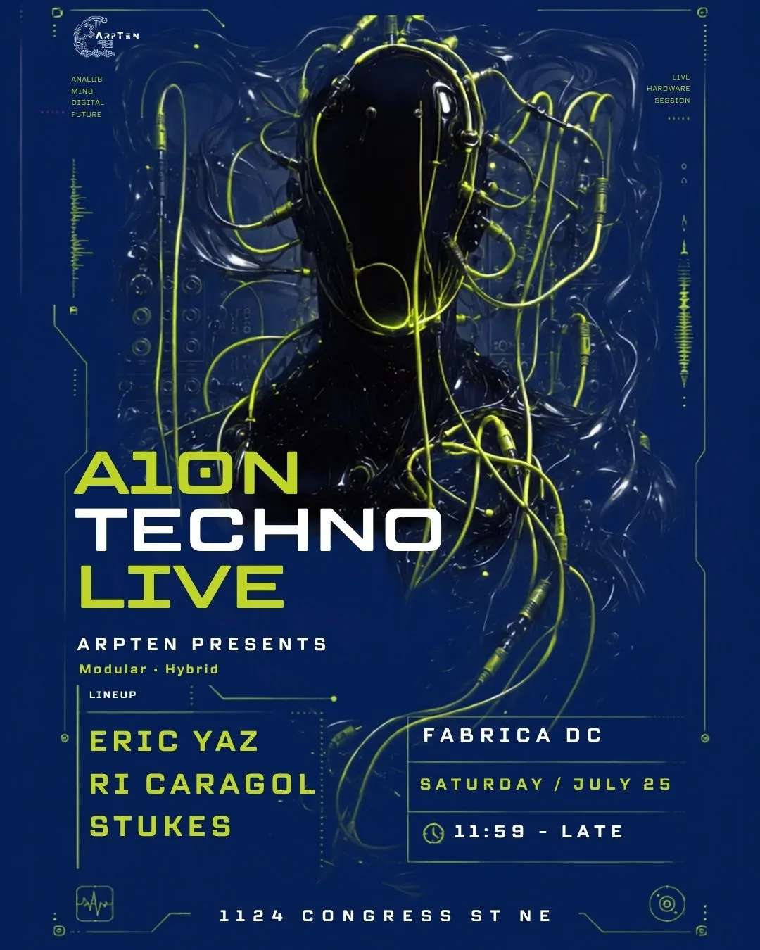 Arpten Presents: A10n Techno Live