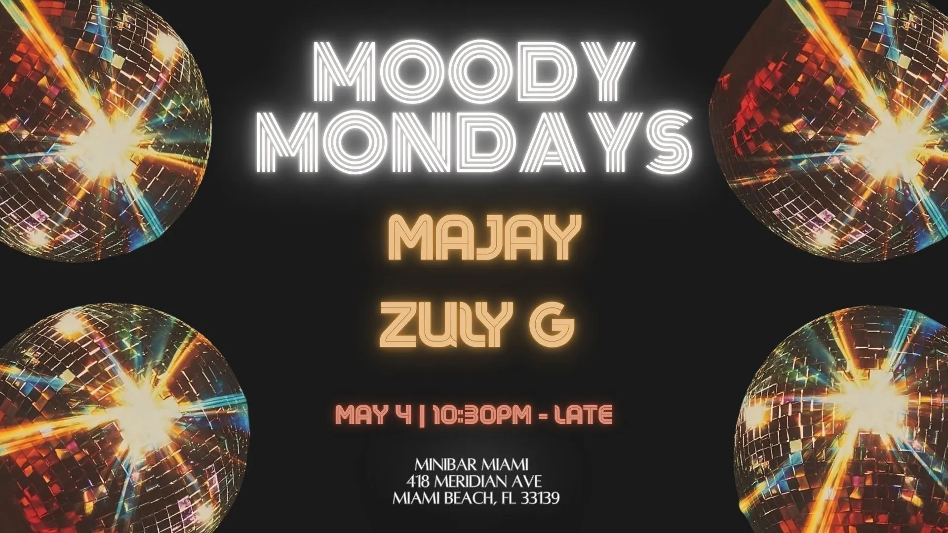 Moody Mondays At Minibar Miami