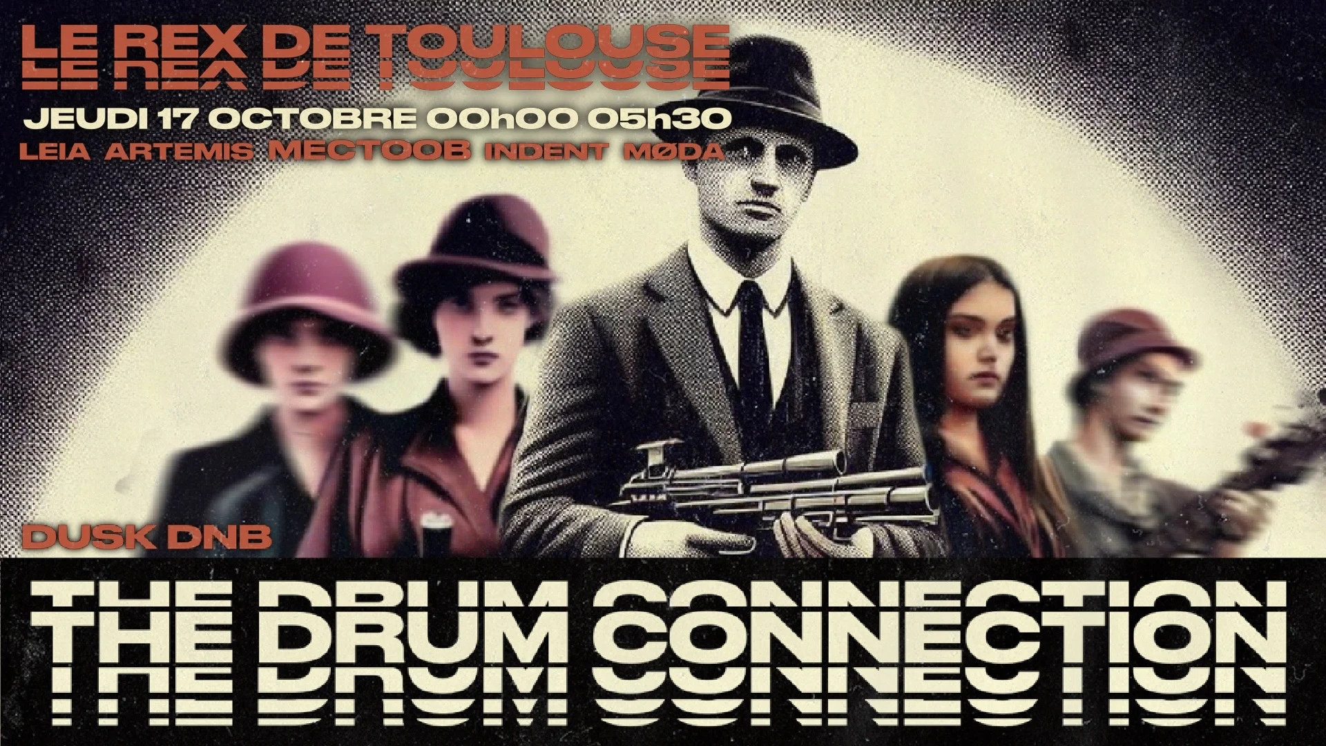 The Drum Connection - Mectoob, Leia, Indent, Artemis, Møda