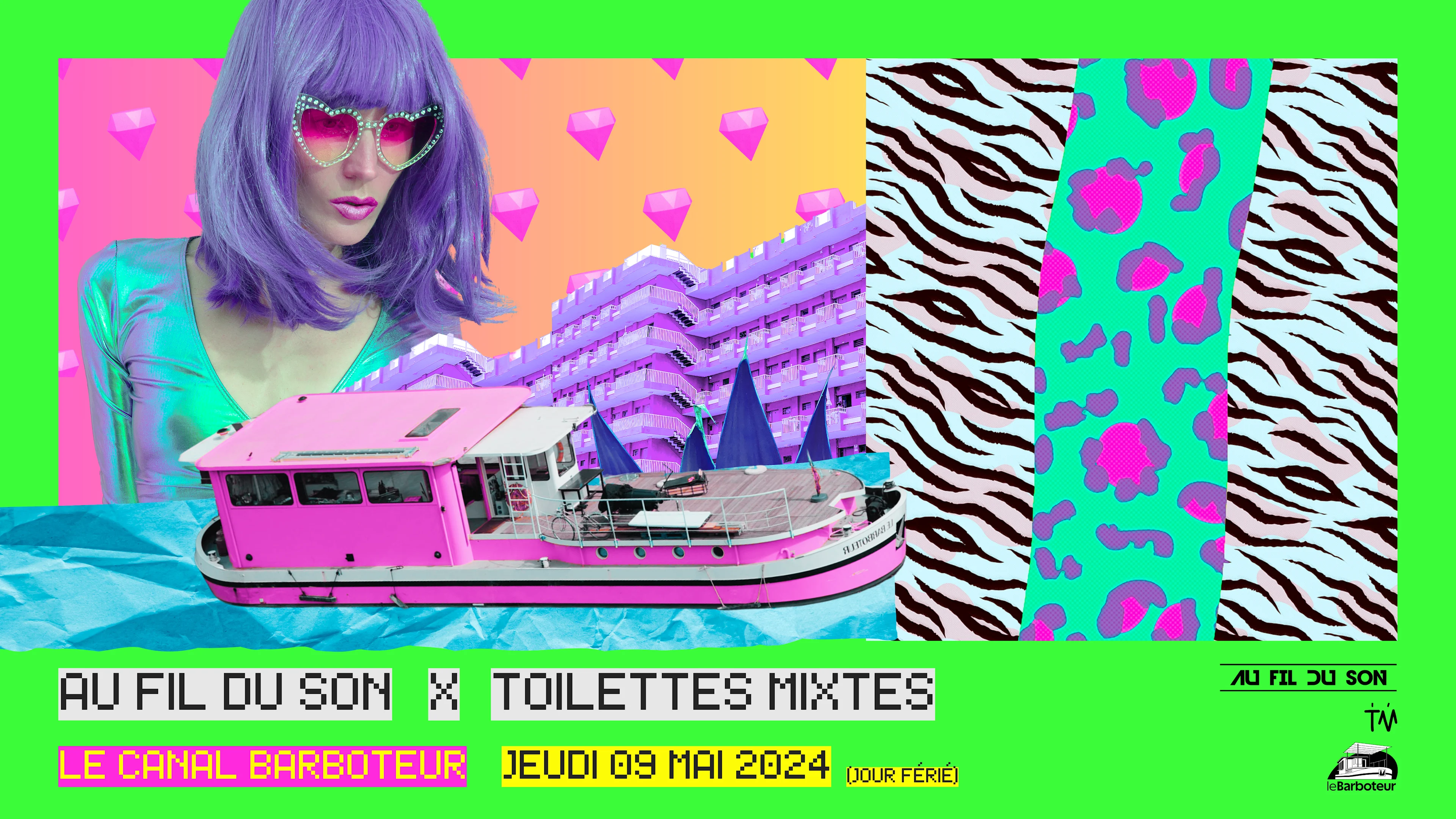 Open Air- Au Fil Du Son Invite Toilettes Mixtes Au Barboteur