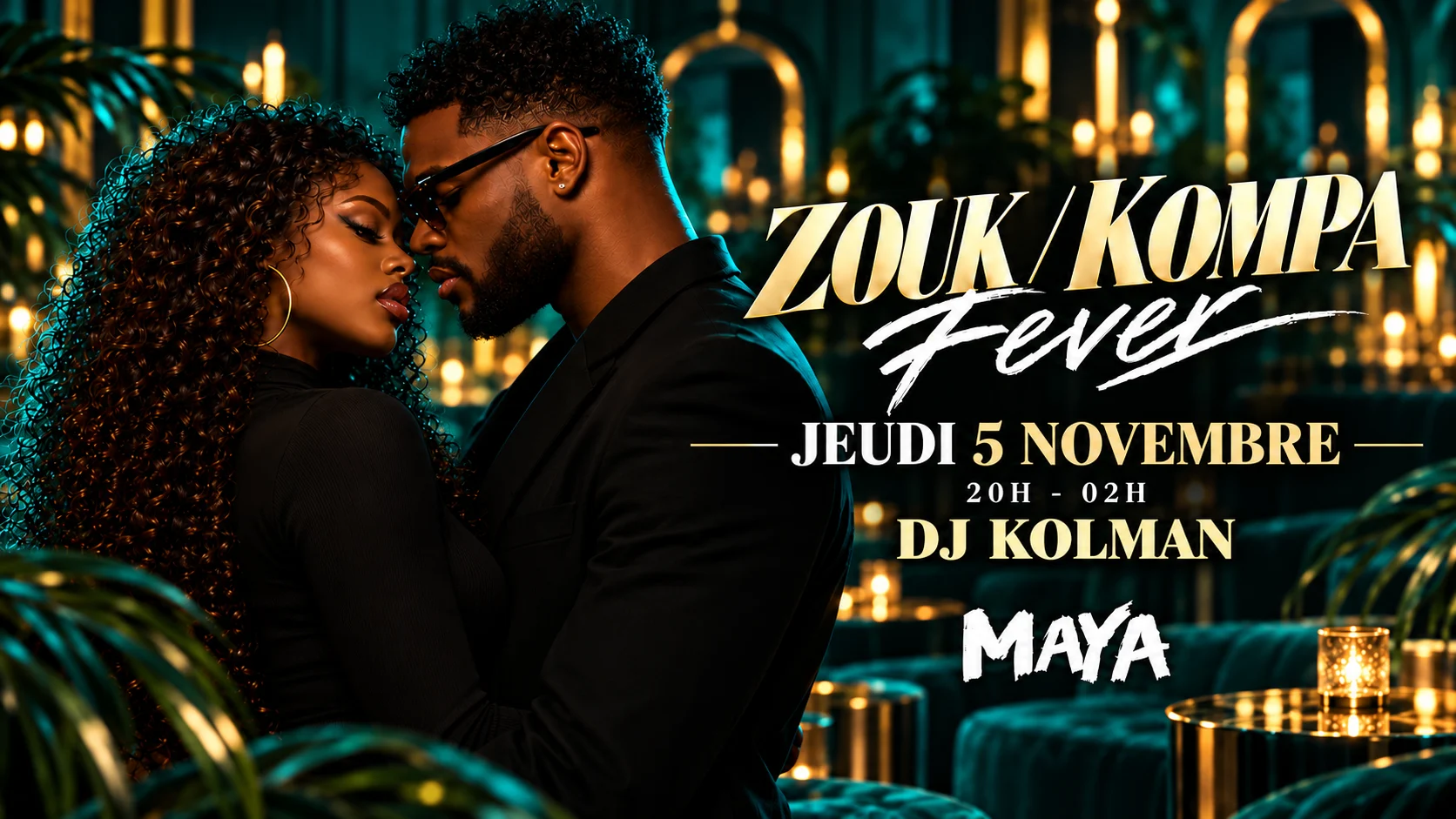 Zouk / Kompa Fever • Jeudi 5 Novembre