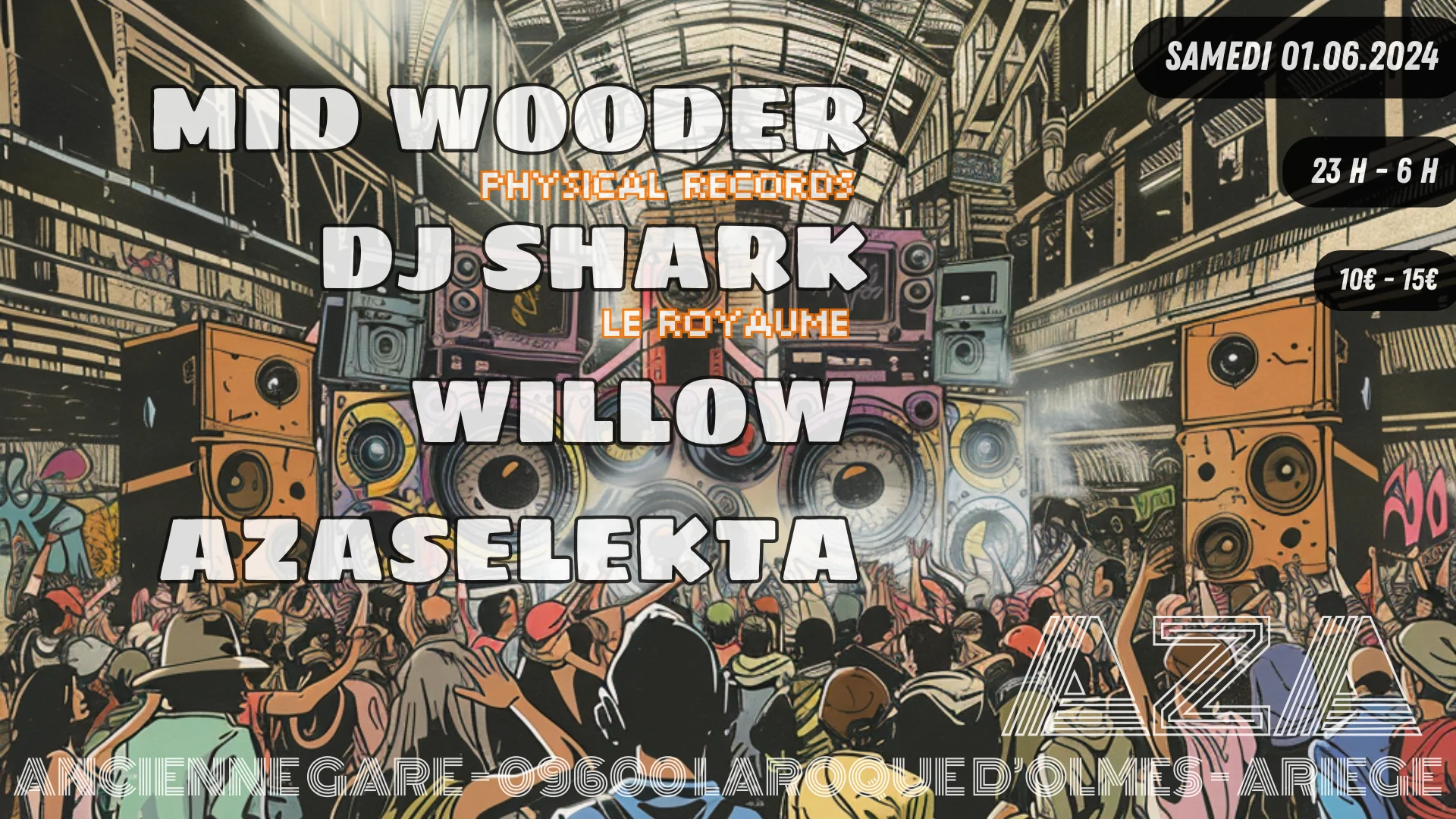Aza Club | 1•06•24 | 23h 6h |