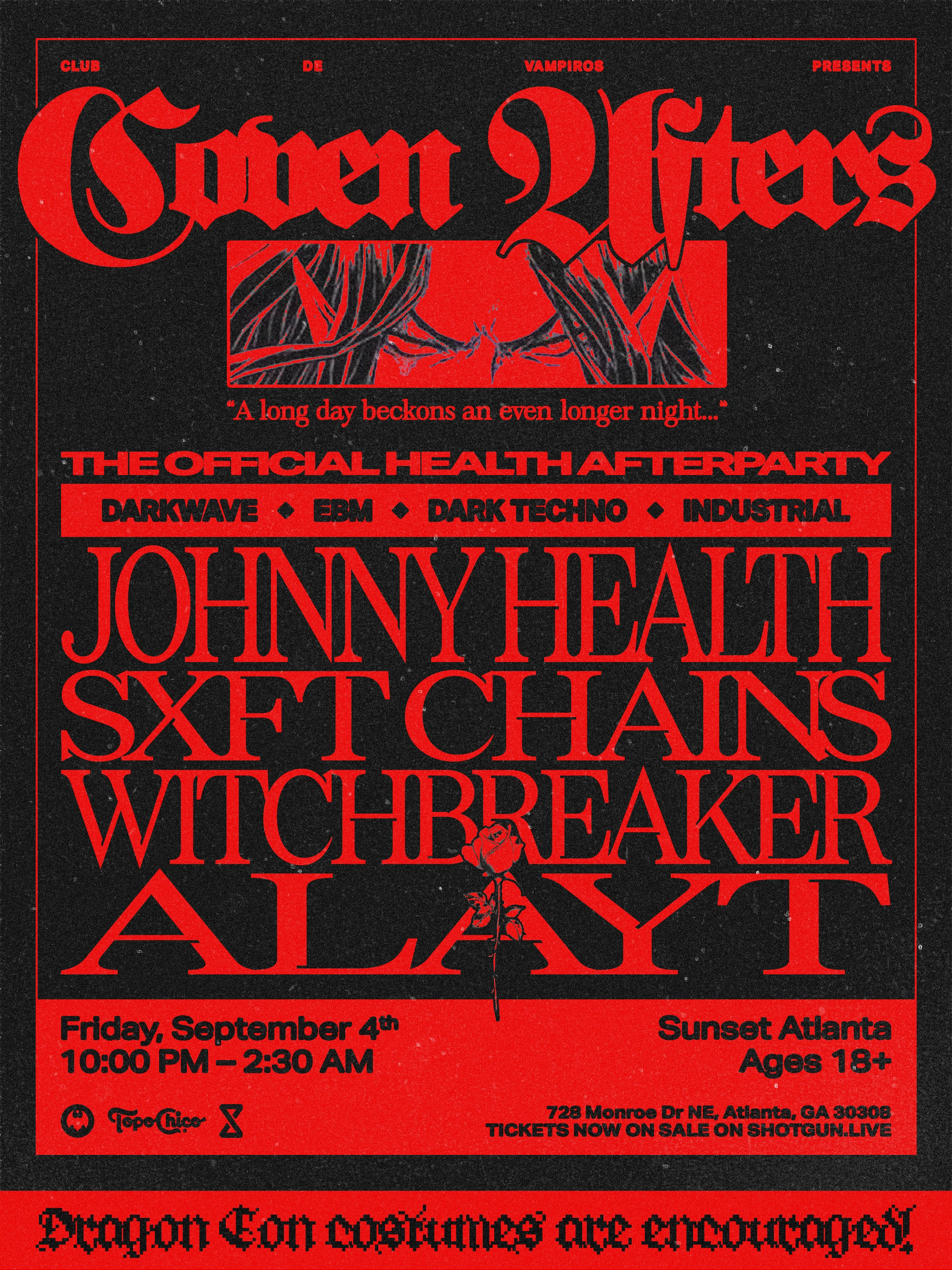 Club De Vampiros Presents... Coven Afters With Johnny Health
