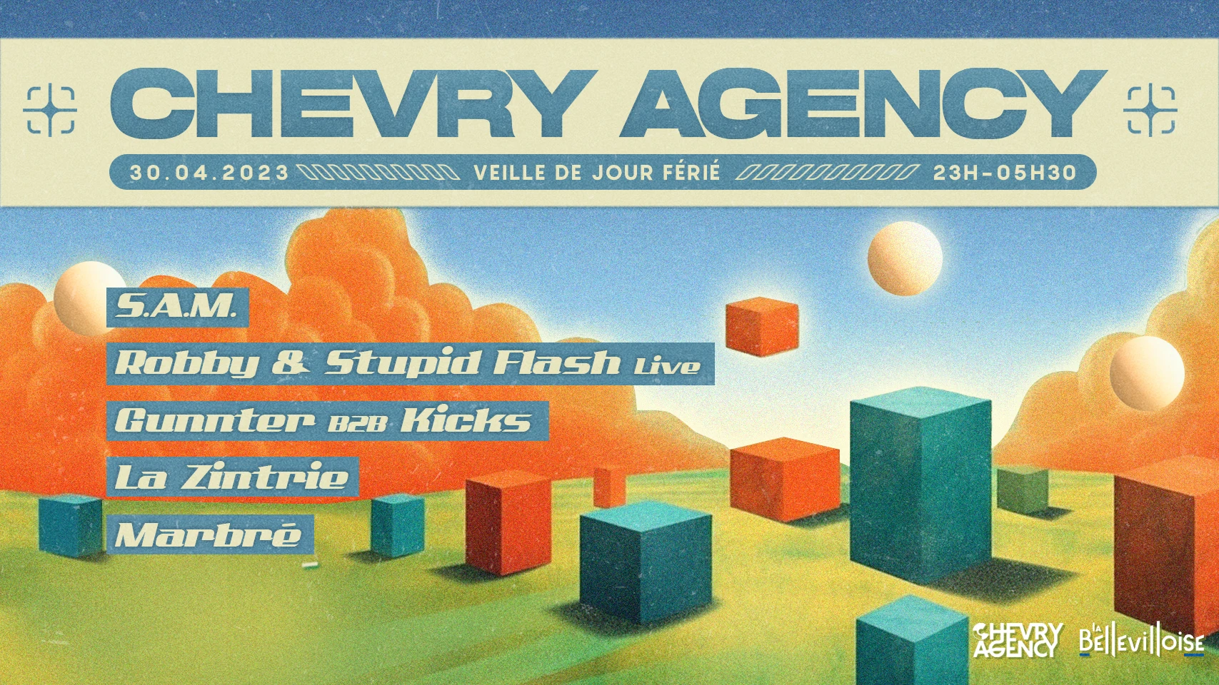 Chevry Agency : S.A.M., Robby & Stupid Flash, Gunnter & More