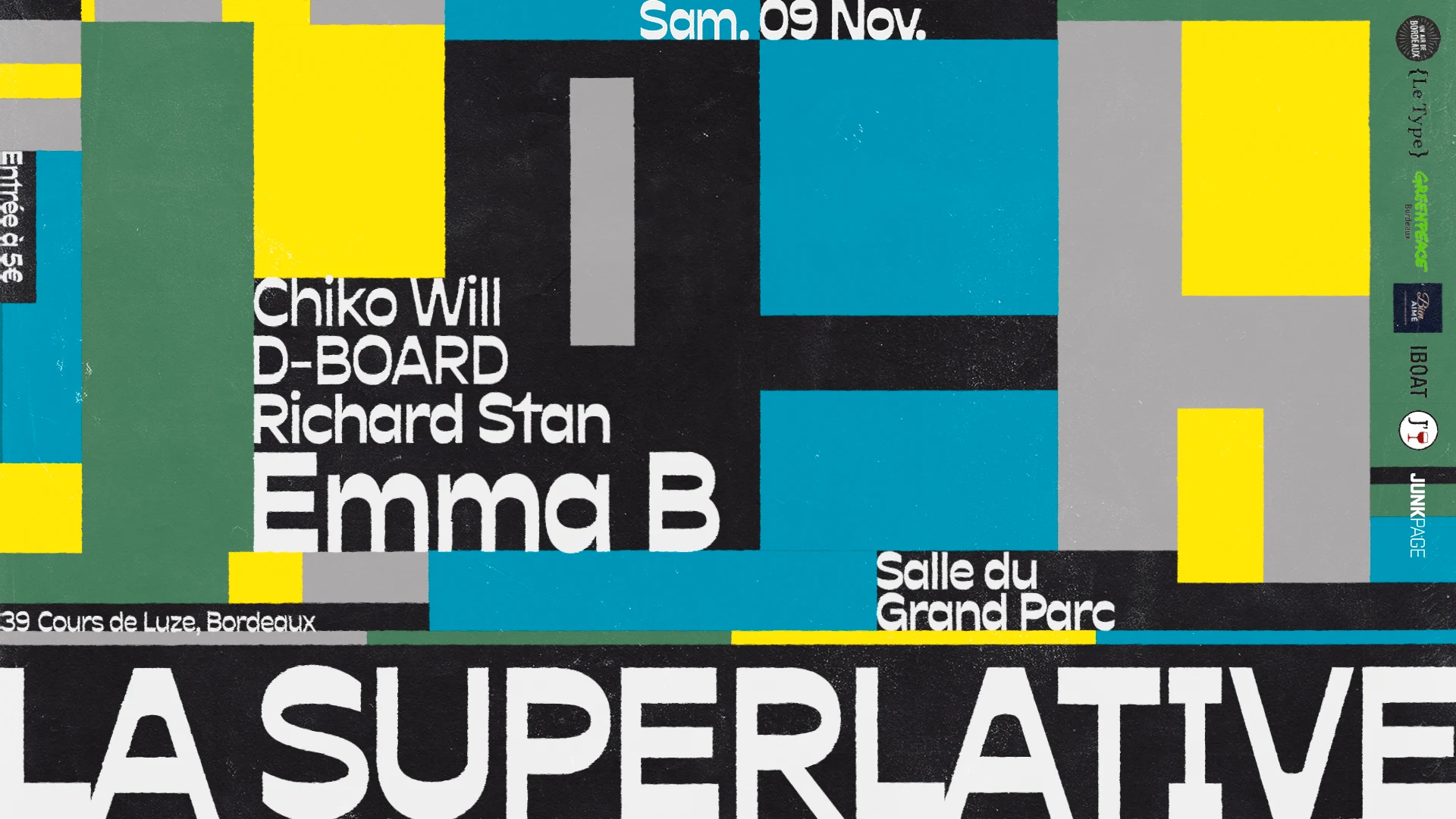 La Superlative Invite Emma B X Salle Du Grand Parc