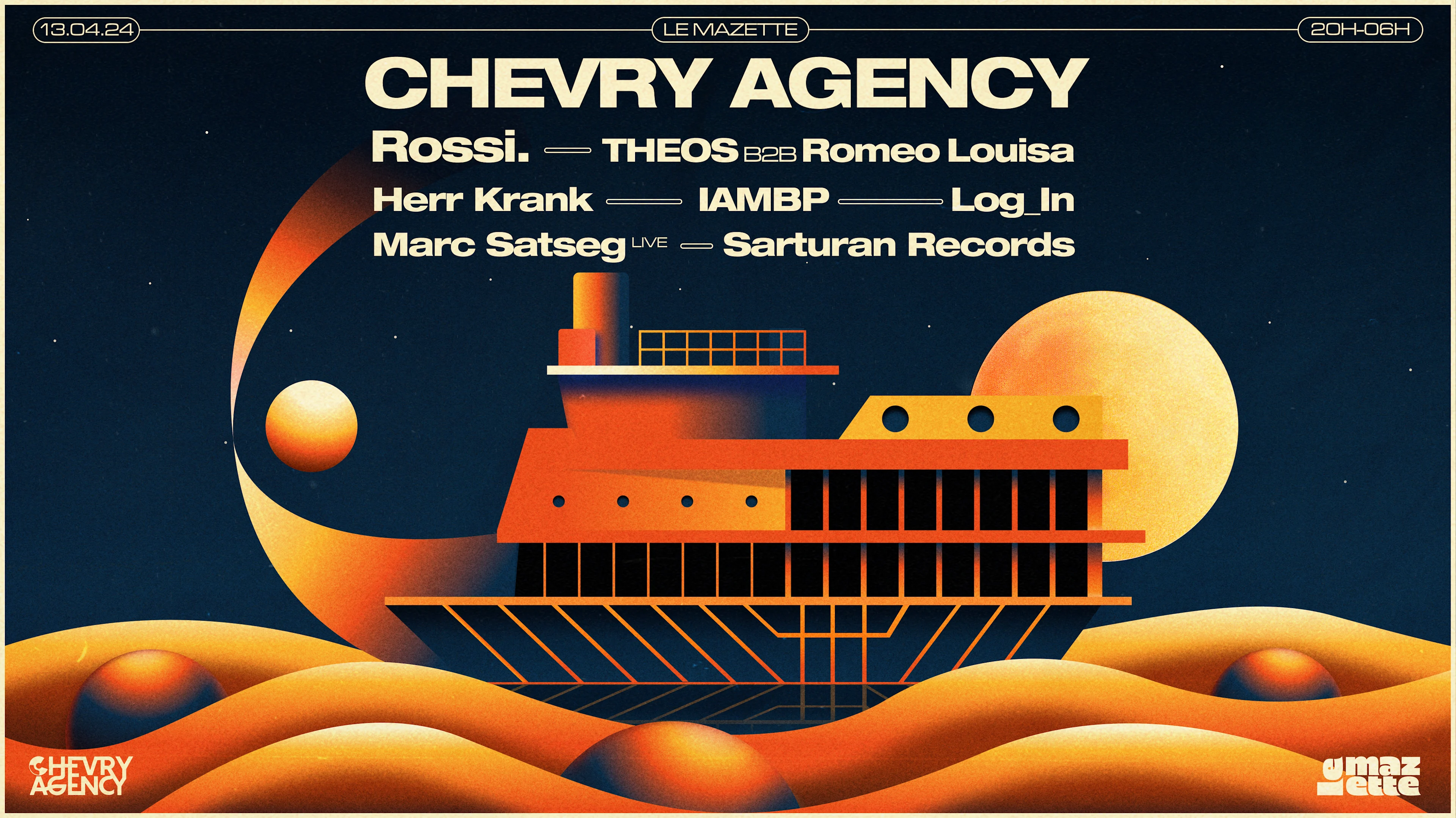 Chevry Agency : Rossi., Theos, Herr Krank, Iambp & More