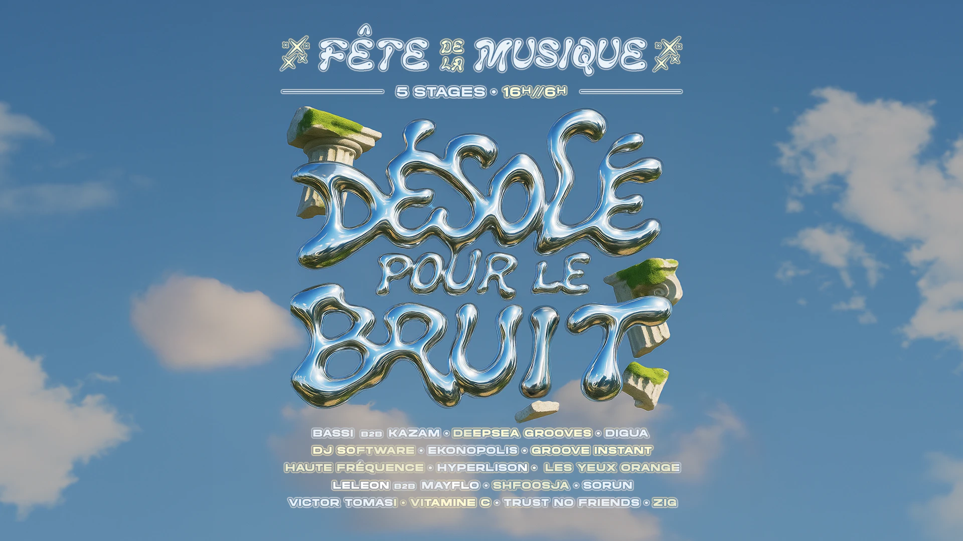 Places Dispo A L'entree - Désolé Pour Le Bruit · Fdlm 2025