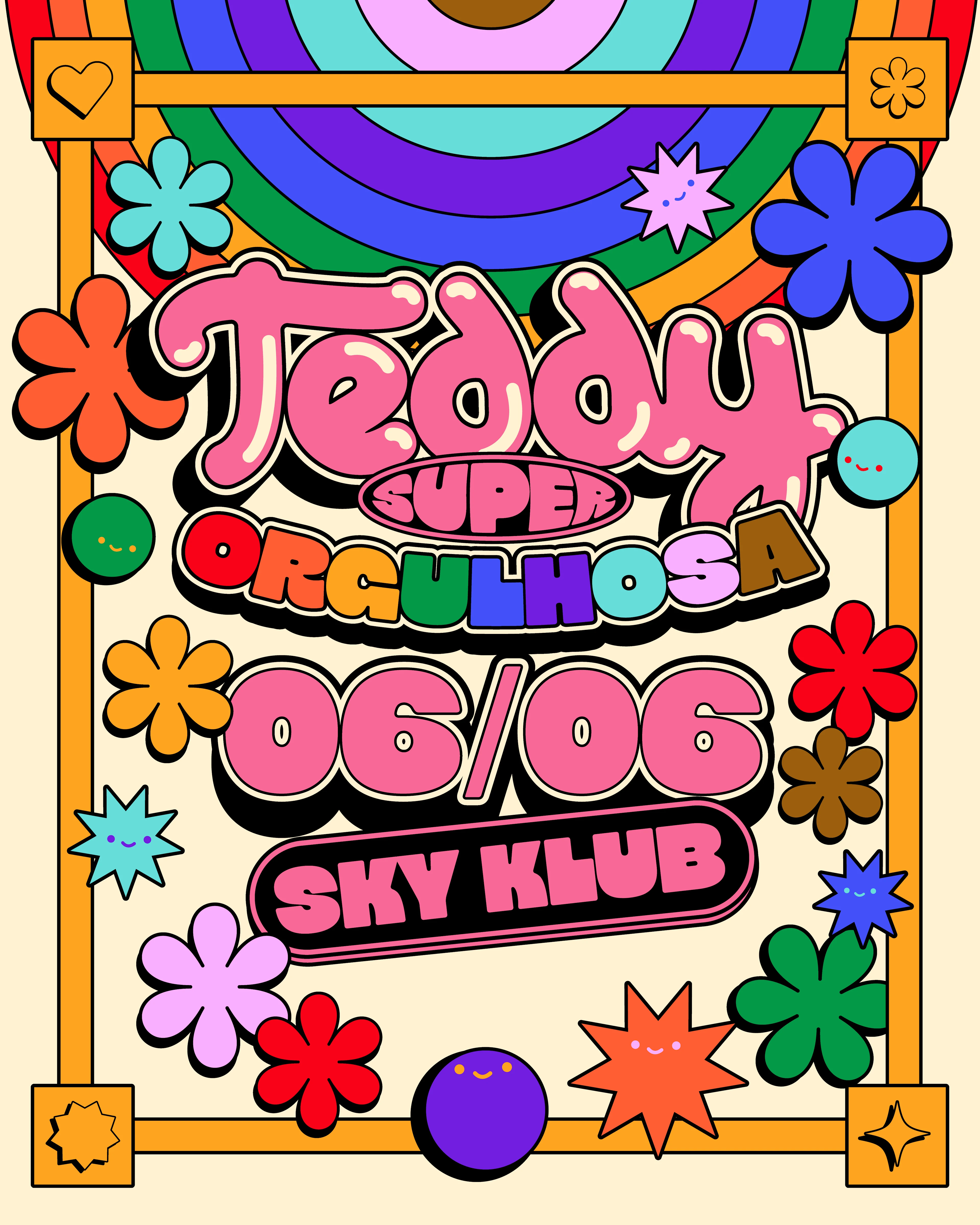 Teddy Super Orgulhosa
