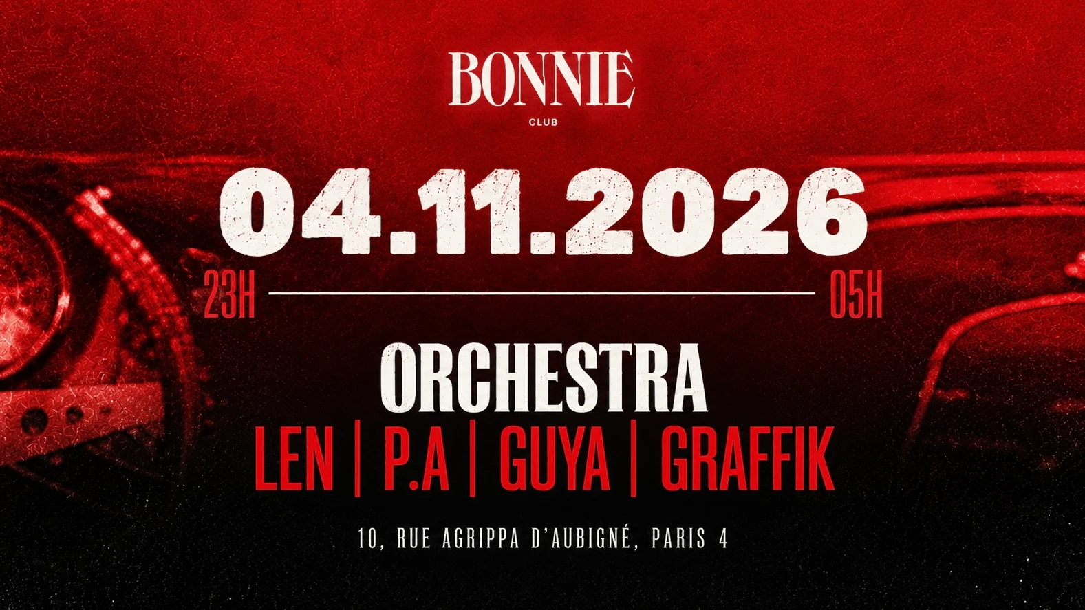 Bonnie X Orchestra - 4.11.2026