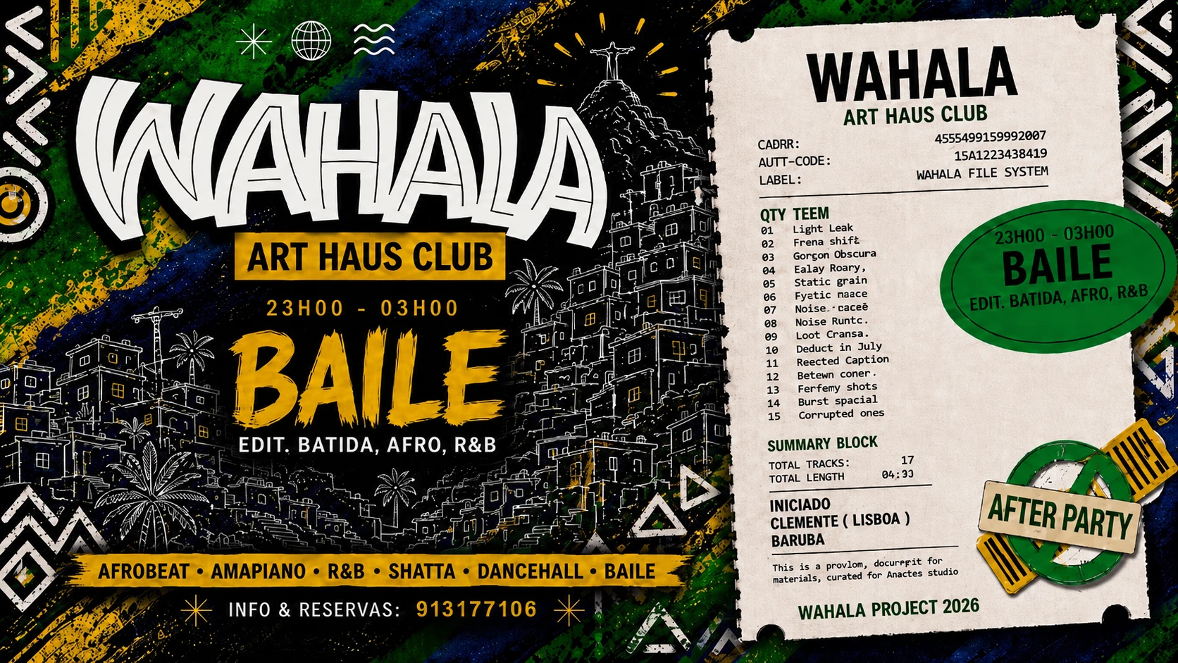 Wahala - Art Haus Club ( After 23h00 - 03h00 )